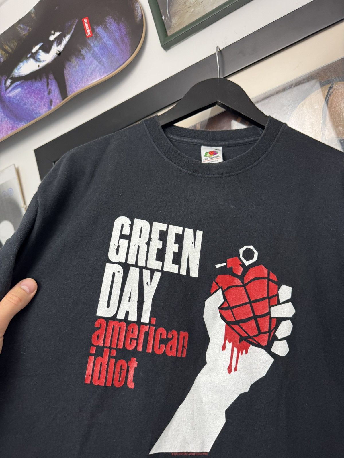Band Tees Vintage Green Day American Idiot Rock Band Tee Og 2004 00s Size US M / EU 48-50 / 2 - 2 Thumbnail