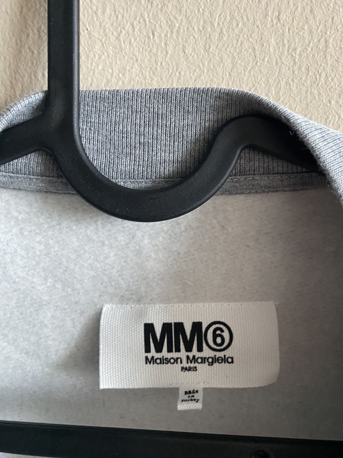 Maison Margiela Maison Margiela Printed Silver Logo Sweatshirt Size US L / EU 52-54 / 3 - 5 Thumbnail