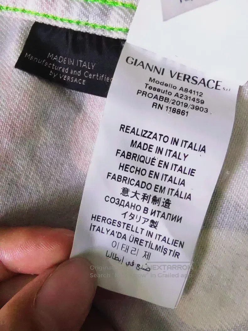 Versace Versace Badge print jacket coat Size US XL / EU 56 / 4 - 7 Thumbnail