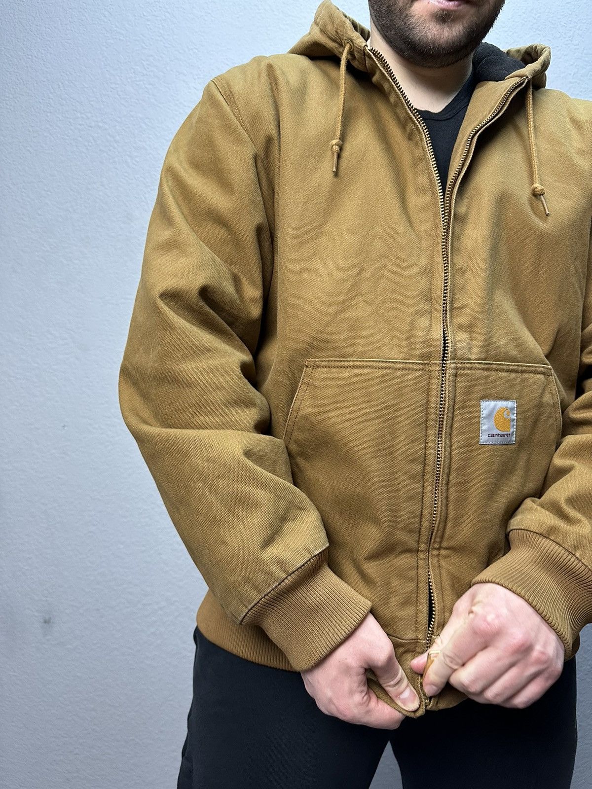 Carhartt Vintage Carhartt Active Brown Jacket 3M Insulated Kanye West Size US XL / EU 56 / 4 - 10 Thumbnail