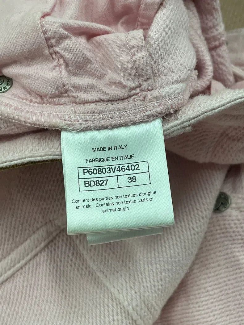 Chanel Chanel Pink high-waisted double c-button old denim shorts Size 25" / US 0 / IT 36 - 6 Thumbnail