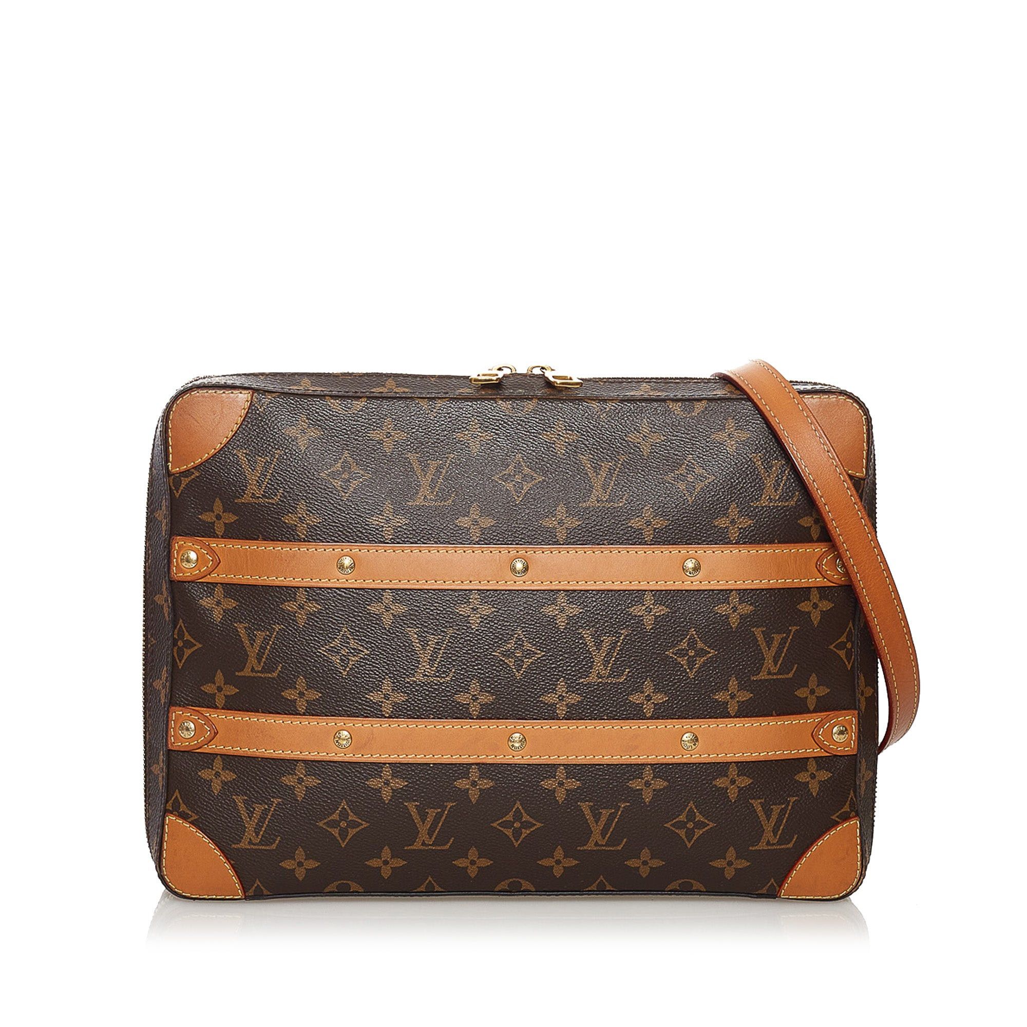 Louis Vuitton Louis Vuitton Monogram Soft Trunk Messenger Brown Size ONE SIZE - 1 Thumbnail