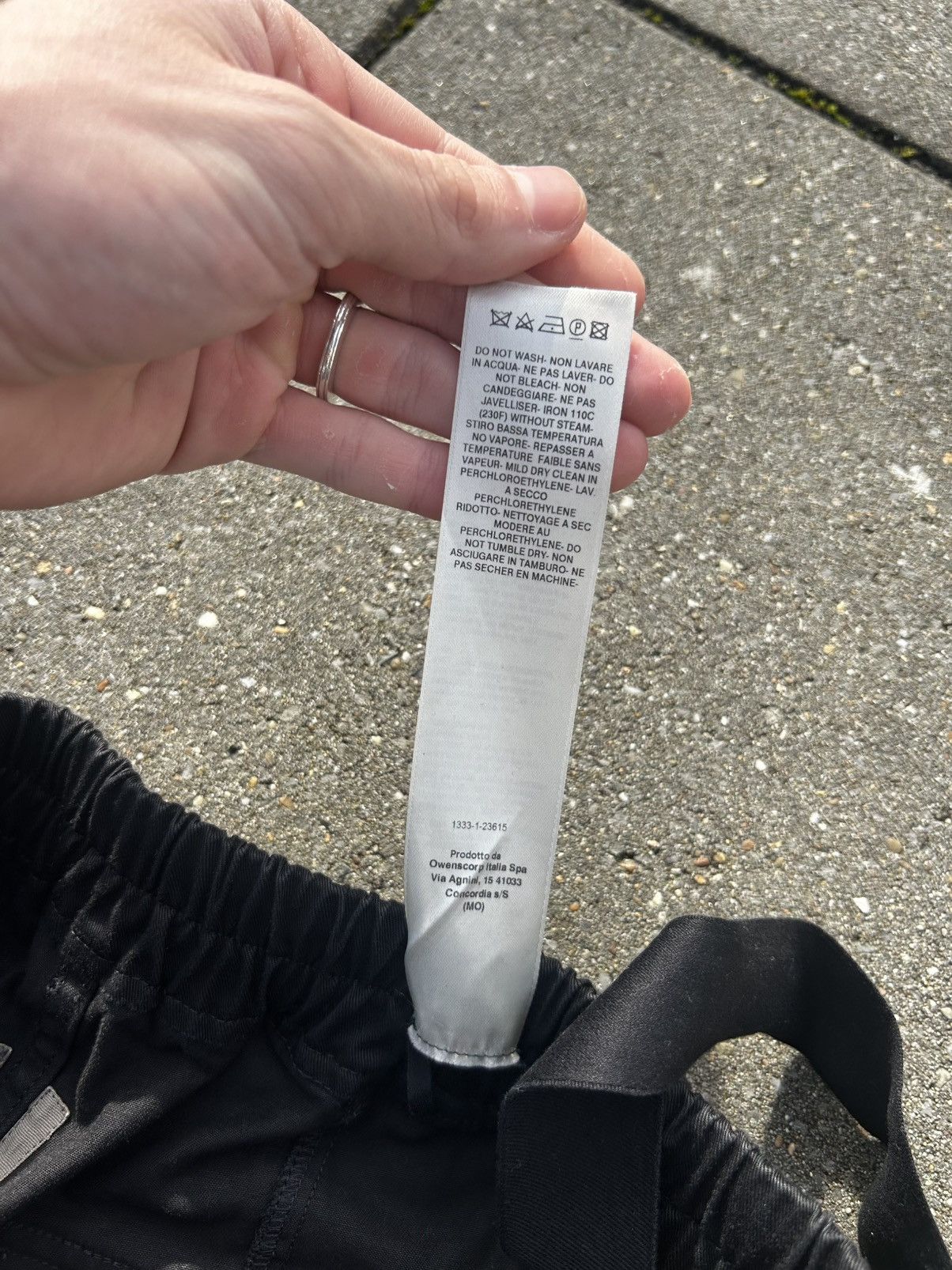 Rick Owens Drkshdw Rick Owens Creatch Straight-Leg Drawstring Cargo Trousers Size US 42 / EU 58 - 9 Thumbnail