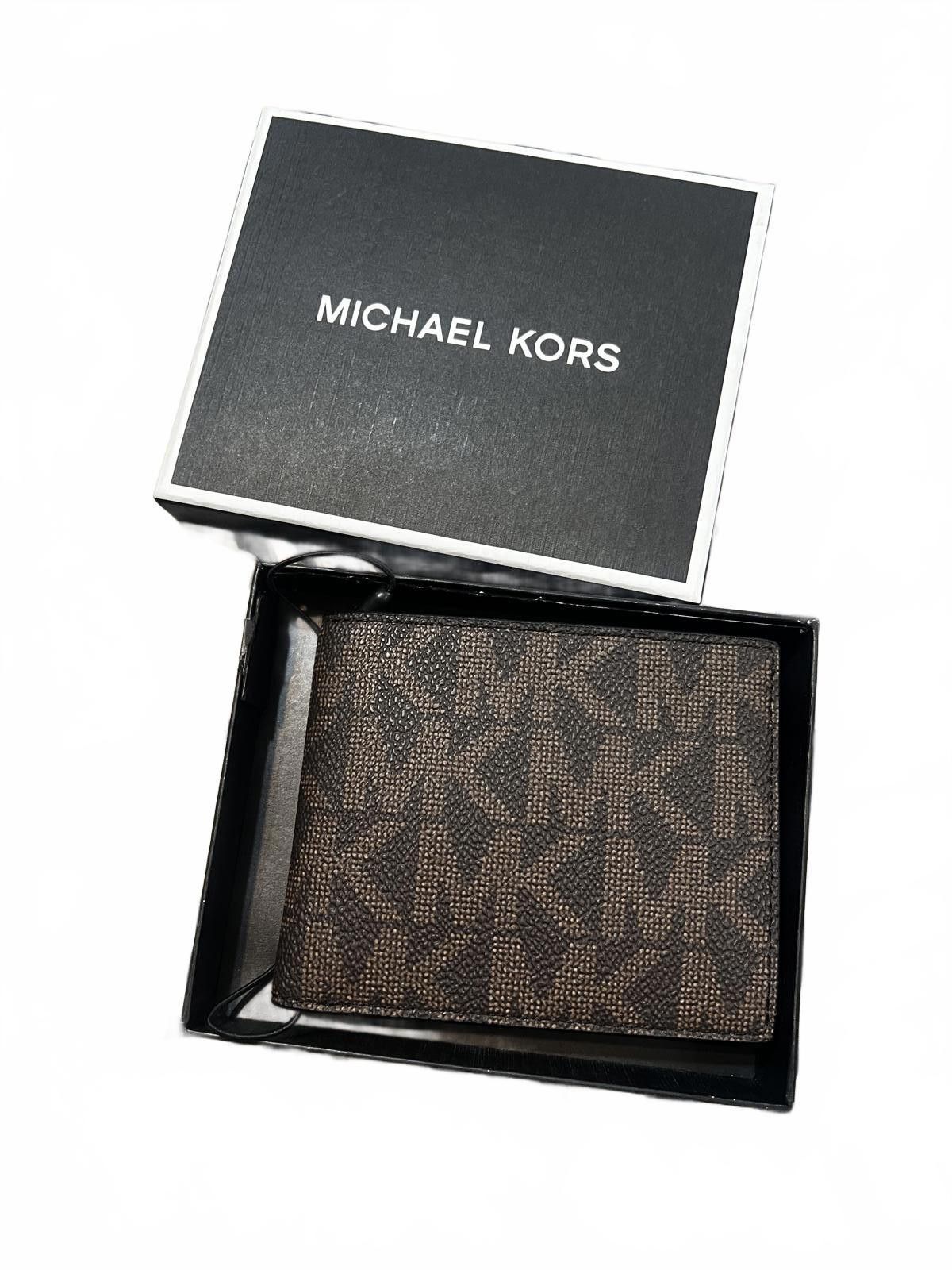 Michael Kors Michael Kors Jet Set Men's Wallet Brown/Black Size ONE SIZE - 2 Thumbnail