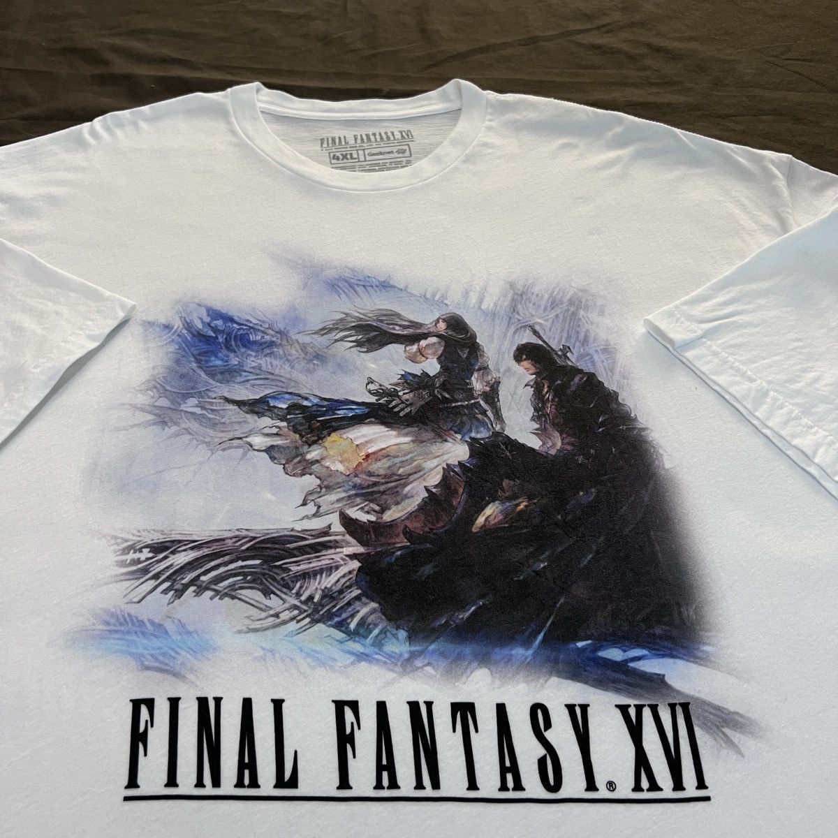 The Game Final Fantasy XVI 16 Tee 4XL Oversized Manga Anime Size US XXL / EU 58 / 5 - 1 Thumbnail