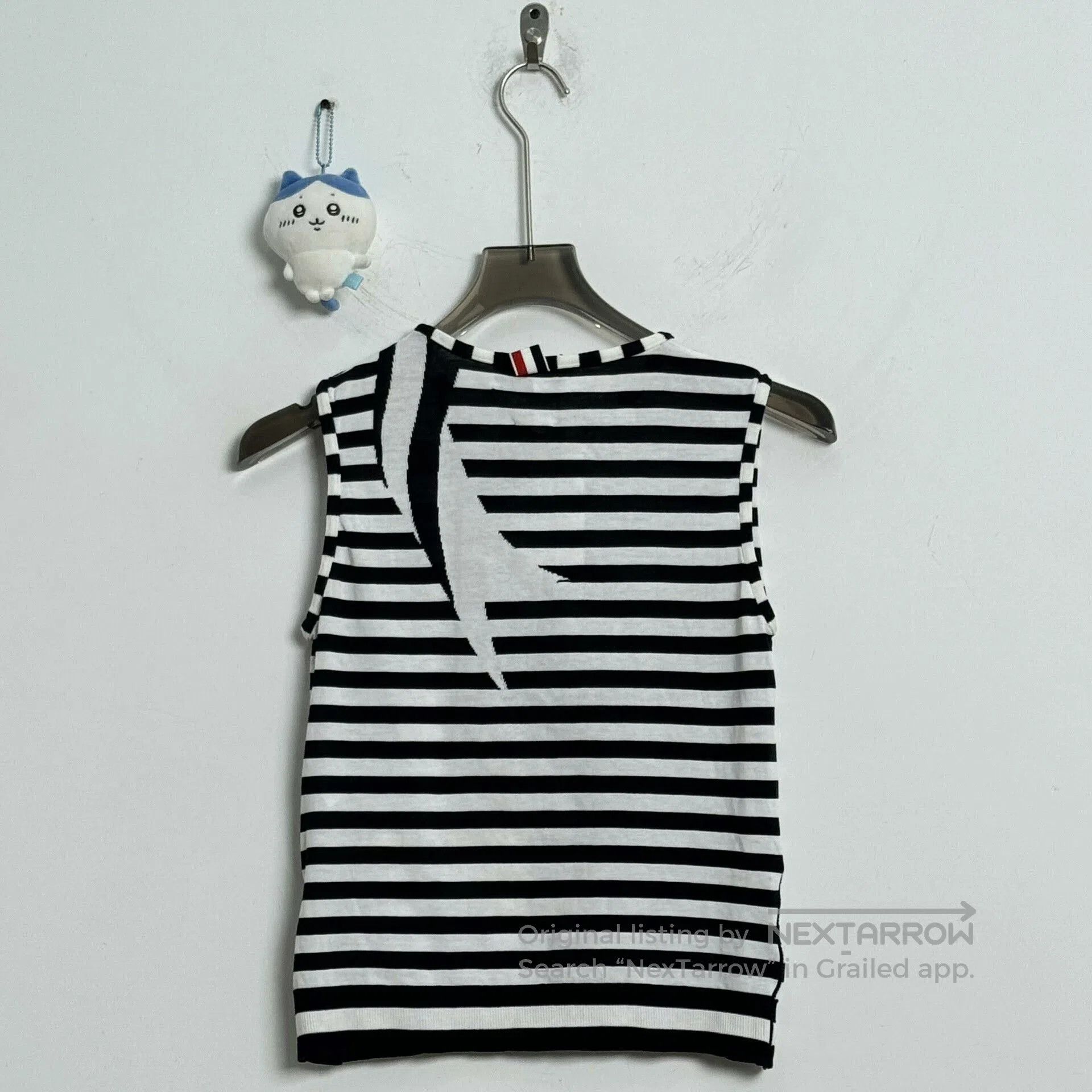 Thom Browne Thom Browne Black and White Striped Vest. Size M / US 6-8 / IT 42-44 - 2 Thumbnail