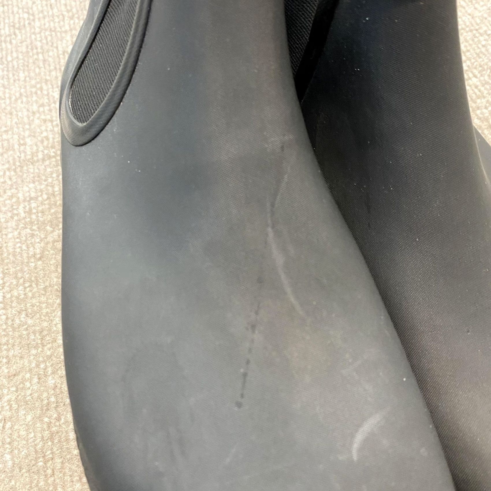 Vintage Bogs Boots Womens Black Rain Size Rubber Faux Fur Ankle Chelsea Size US 10 / IT 40 - 5 Thumbnail