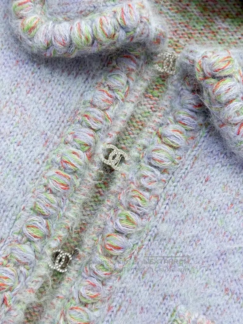Chanel Chanel Colorful thread doll collar cardigan long-sleeved s Size XXS / US 00 / IT 34 - 5 Thumbnail