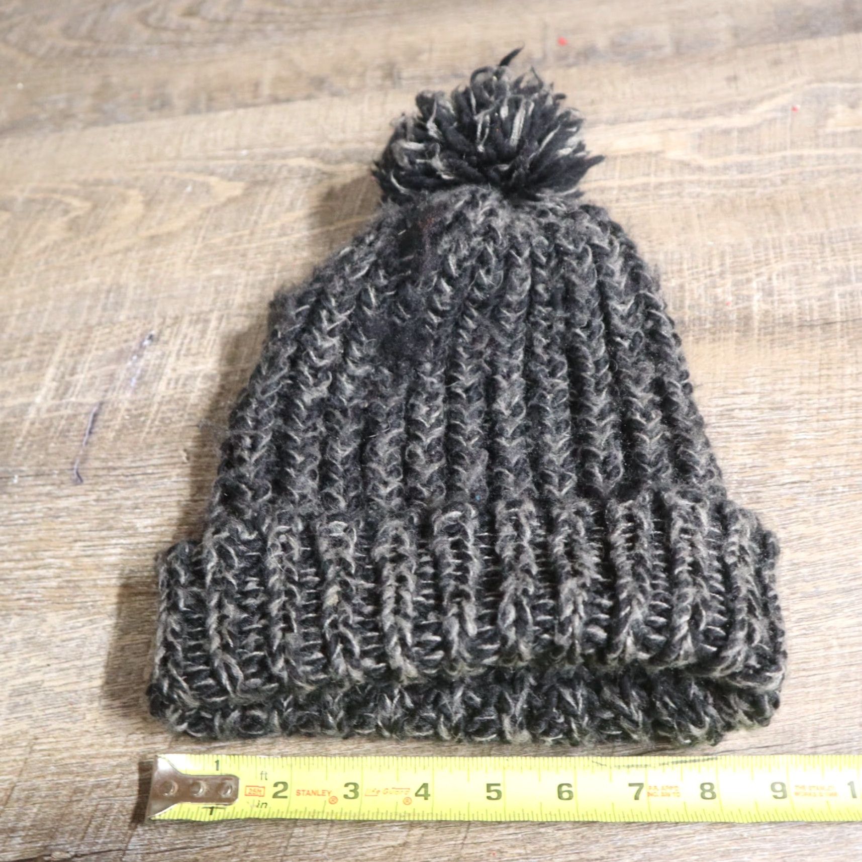 Vintage VINTAGE Beanie Hat Cap Cuff Plain Knit Ski Pom Winter Warm Slouchy Men Women Unisex Size ONE SIZE - 3 Thumbnail