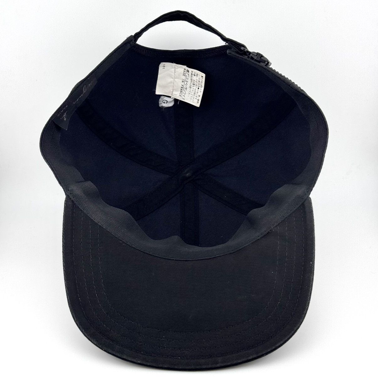 agnes b. agnès b. Paris Black Cap Made in France Vintage Size ONE SIZE - 6 Thumbnail