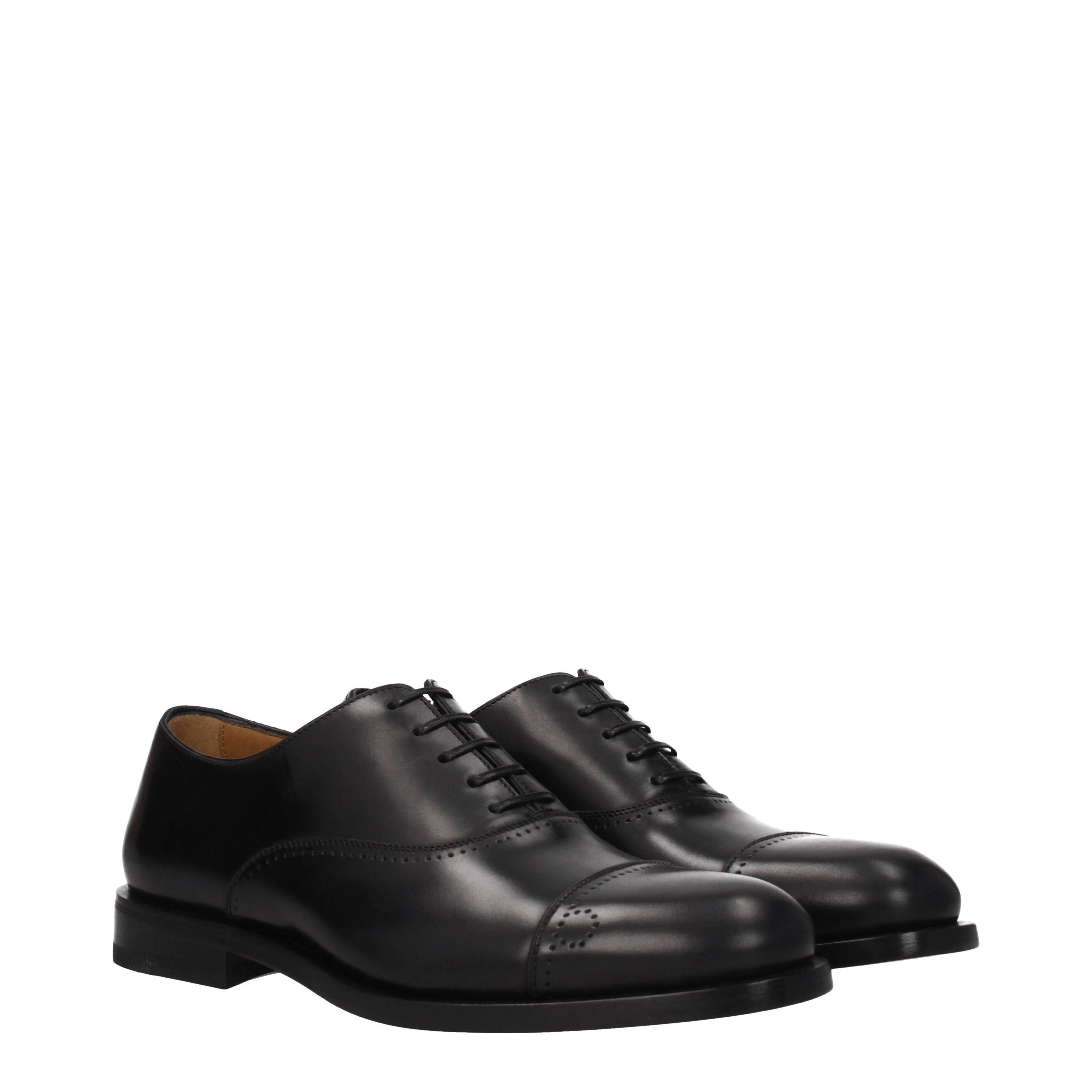 Salvatore Ferragamo Men's Lace ups in Leather Size US 6 / EU 39 - 1 Thumbnail