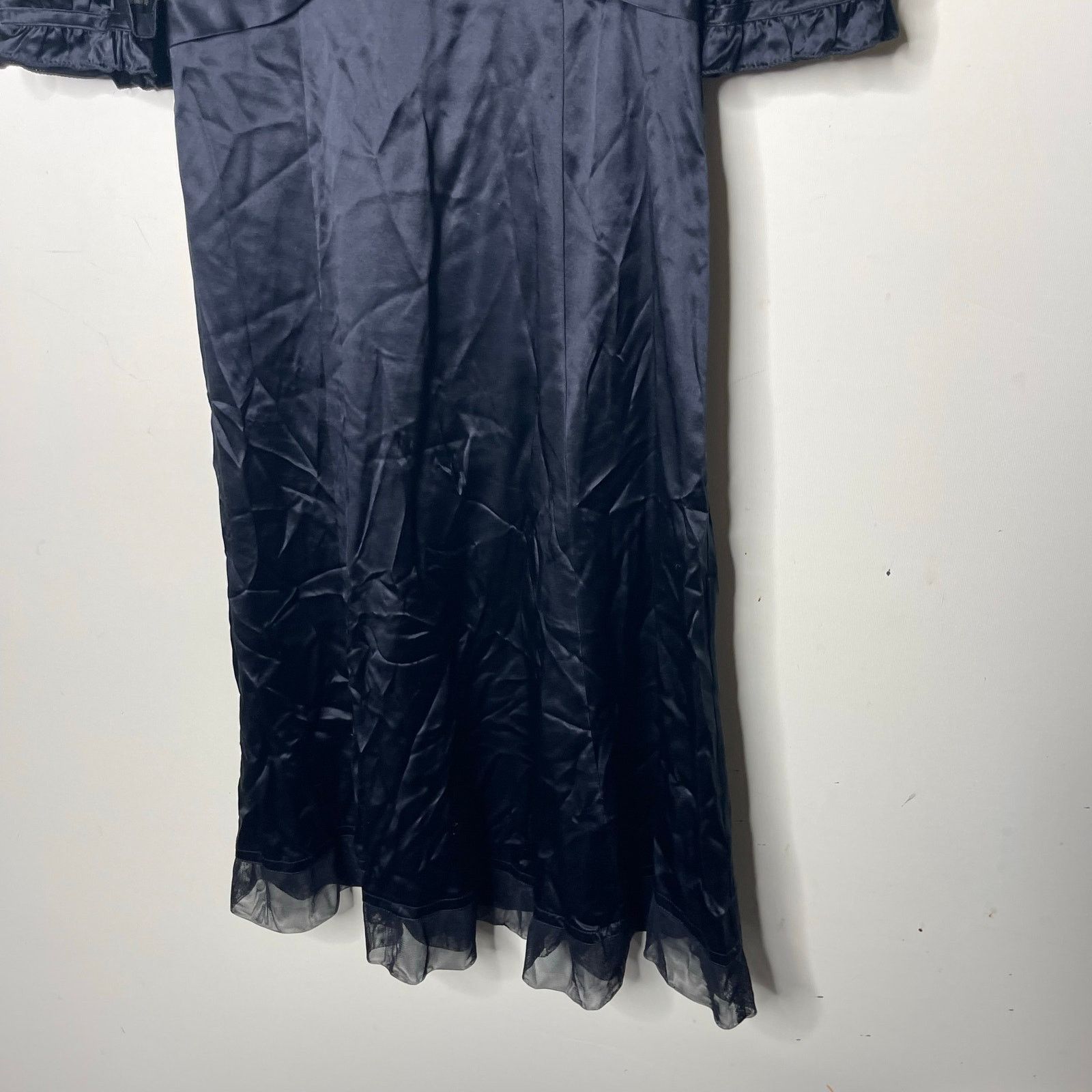 Marc Jacobs Marc Jacobs 100% Silk Black Mesh Neck Mini Dress sz 2 Size XS / US 0-2 / IT 36-38 - 11 Thumbnail
