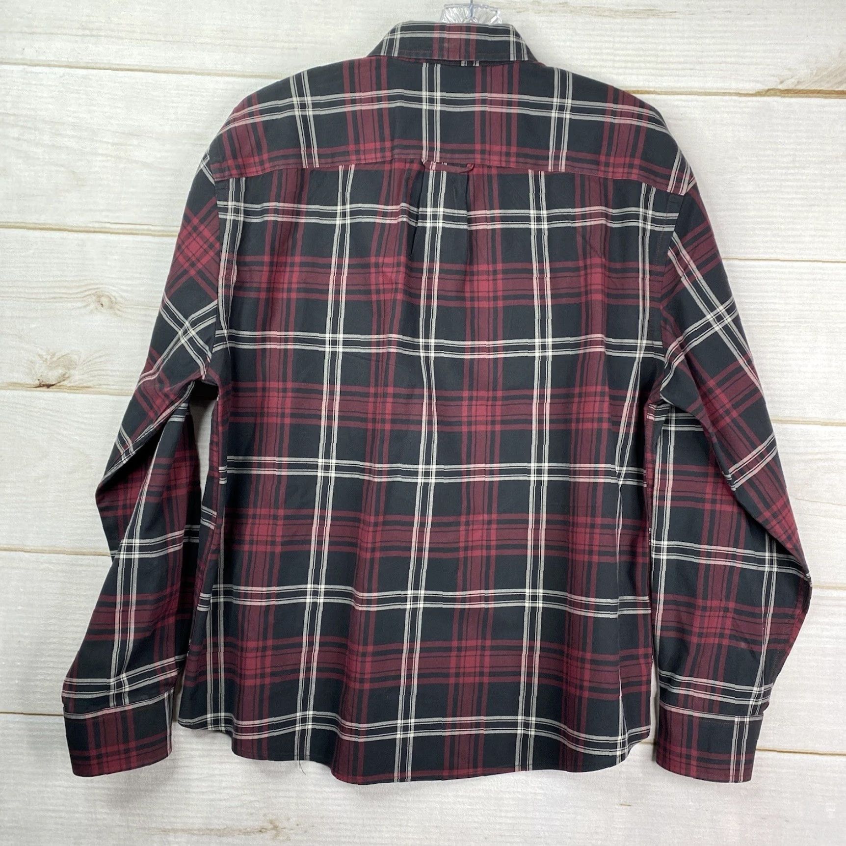Orvis Orvis Shirt Mens M Red Black Plaid Button Down Long Sleeve Pocket Heavy Cotton Size US M / EU 48-50 / 2 - 8 Thumbnail