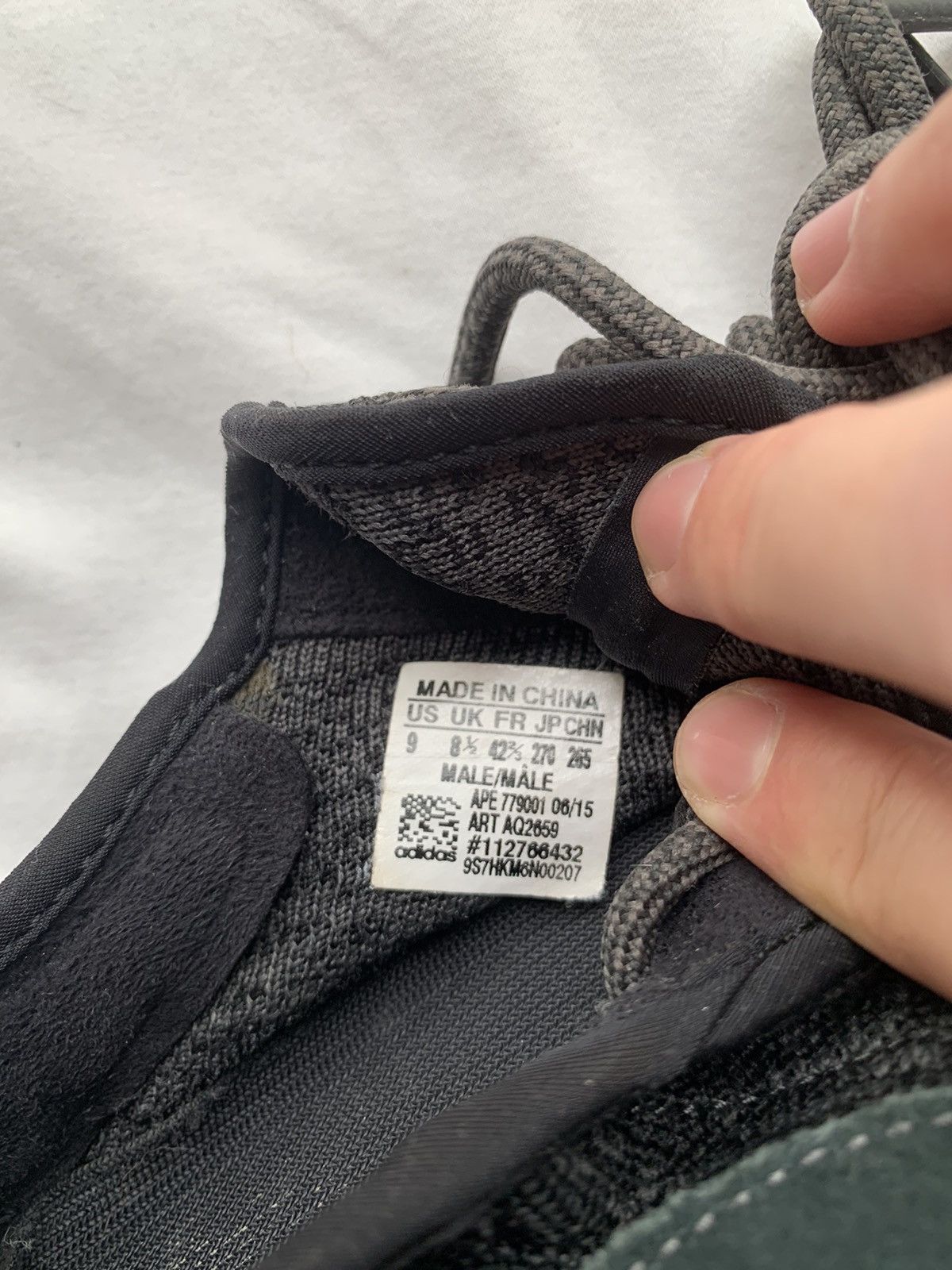 Adidas × Yeezy Adidas Yeezy Boost 350 Pirate Black 2015 - US9 Size US 9 / EU 42 - 13 Thumbnail