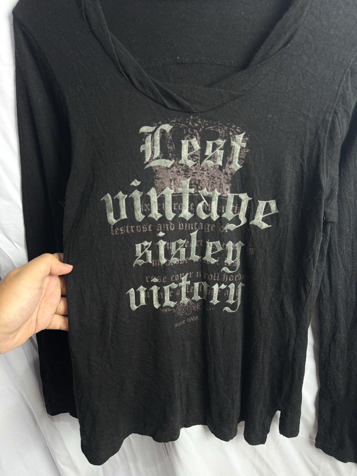 Hysteric Glamour × If Six Was Nine × PPFM Japanese-Sisley Poem Gothic Long Sleeve Size US S / EU 44-46 / 1 - 5 Thumbnail