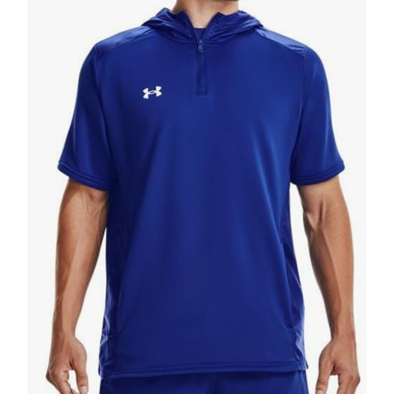Under Armour Under Armour Men's Command Short Sleeve Hoodie Royal-white S Size US S / EU 44-46 / 1 - 1 Thumbnail