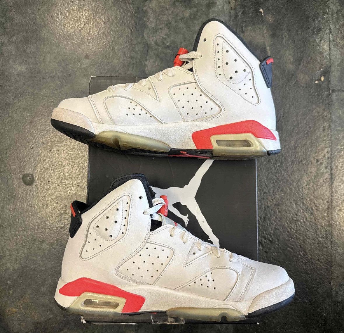 Jordan Brand Jordan 6 White Infrared Size US 6.5 / EU 39-40 - 2 Thumbnail