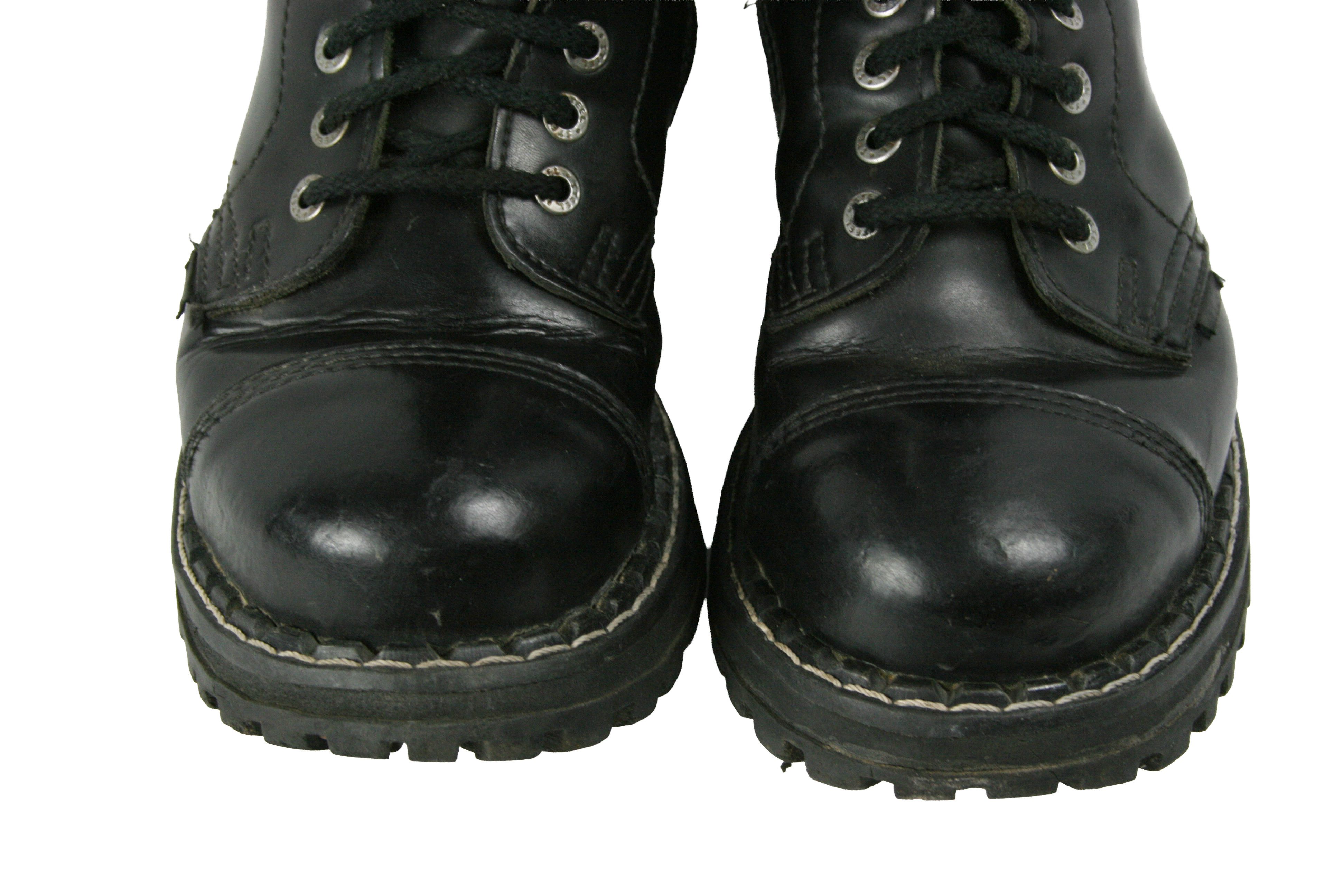 Other Steel 00S Buldozer Metal Rock Y2K High Punk Boots Vintage Size US 9 / IT 39 - 5 Thumbnail