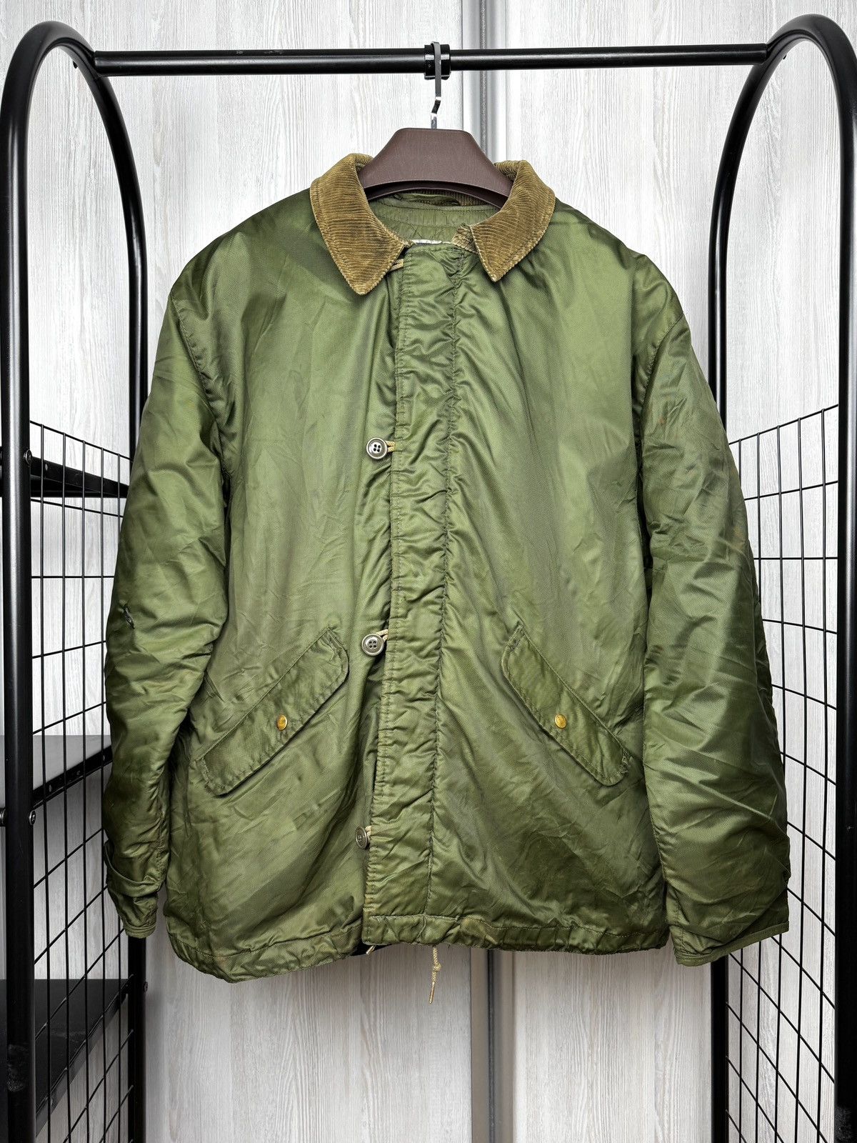 Alpha Industries Alpha industries 70s A-1 US Navy Extreme Cold Weather Jacket Size US XL / EU 56 / 4 - 1 Thumbnail