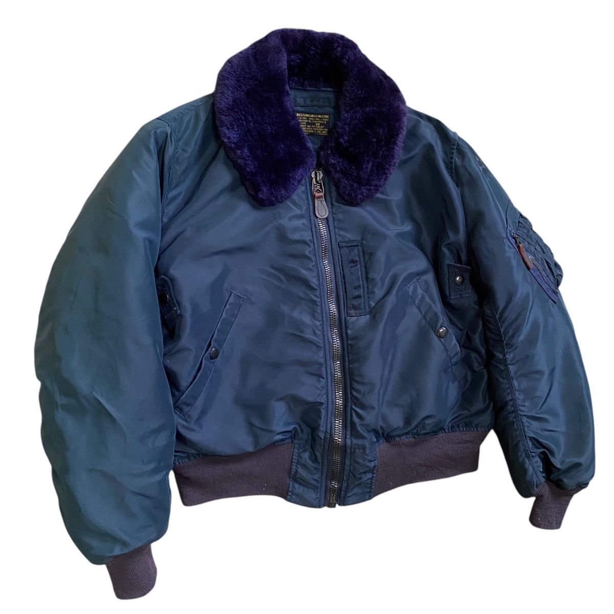 Buzz Rickson's 💥BUZZ RICKSONS L-2B USAF AVIATION RIOT BOMBER JACKET Size US M / EU 48-50 / 2 - 3 Thumbnail