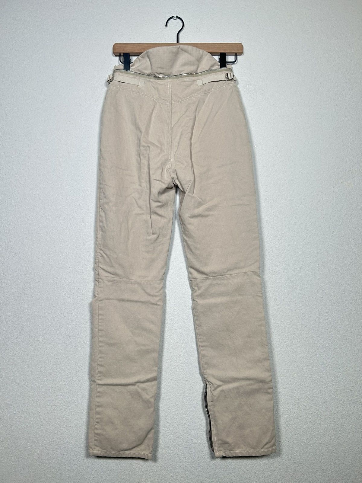 Helmut Lang FW99 Astro Moleskin Moto Pants Size US 26 / EU 42 - 4 Thumbnail