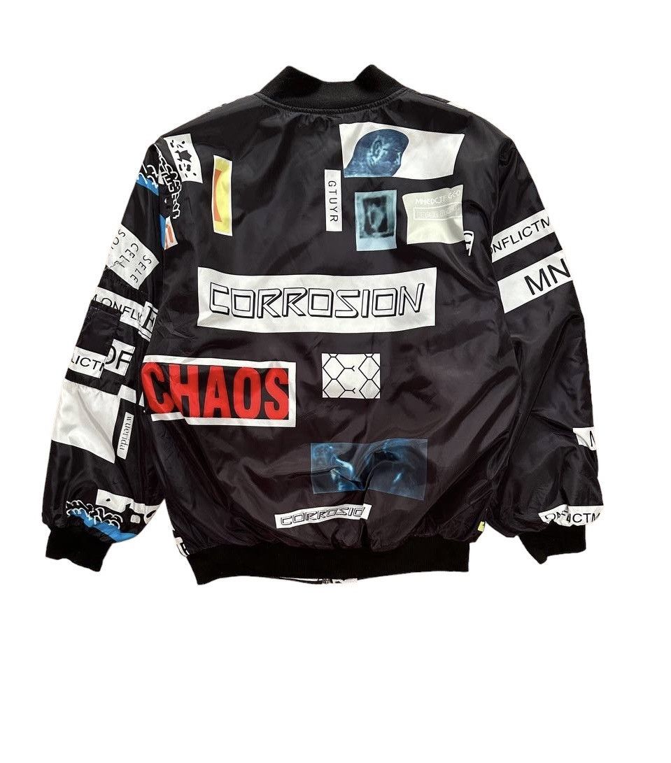 Band Tees Corrosion Printed Bomber Jacket Size US M / EU 48-50 / 2 - 1 Thumbnail