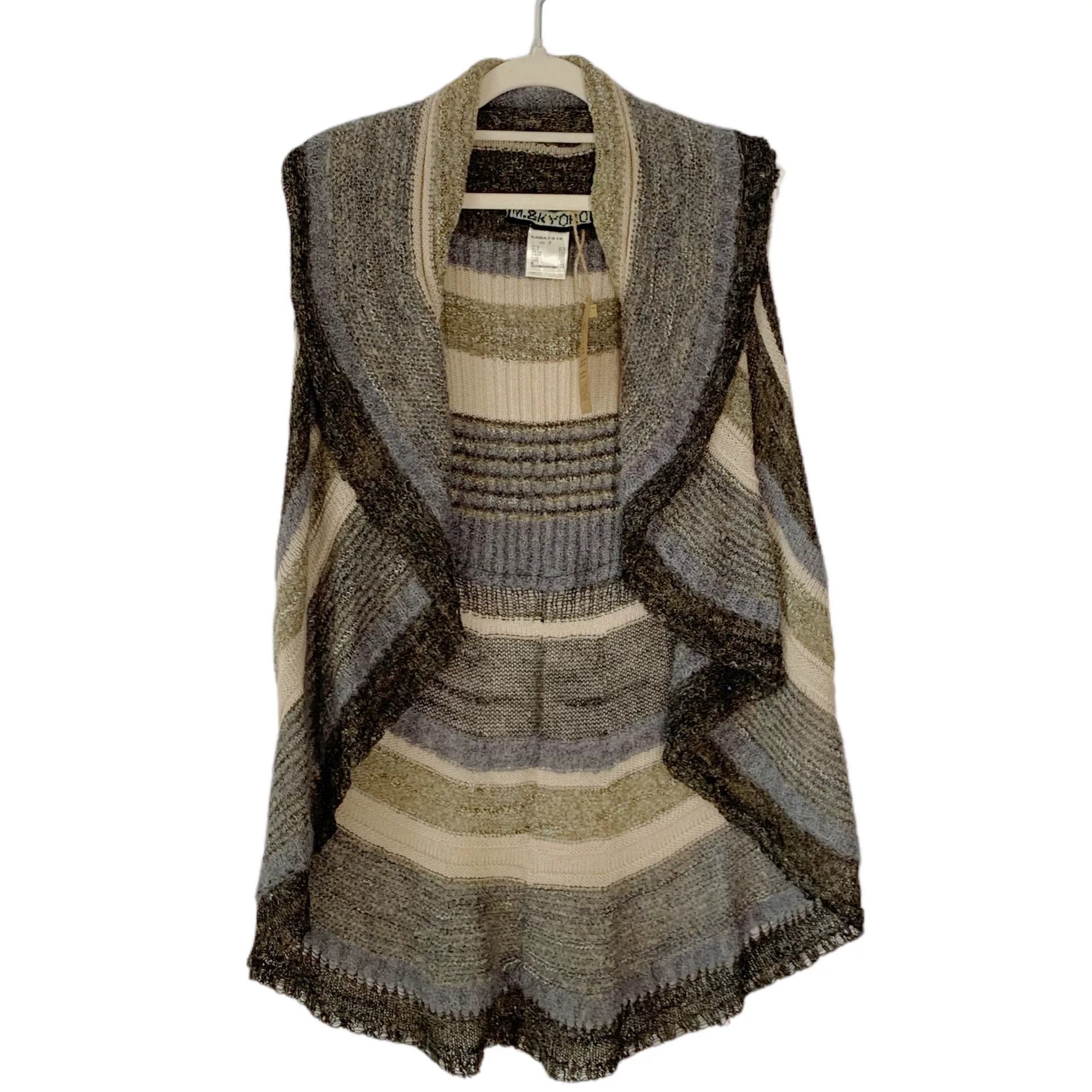 Other M.&Kyoko Striped Knit Sweater Size M / US 6-8 / IT 42-44 - 1 Thumbnail