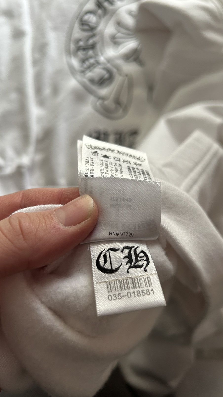 Chrome Hearts Chrome Hearts White Miami Hoodie Size US M / EU 48-50 / 2 - 13 Thumbnail