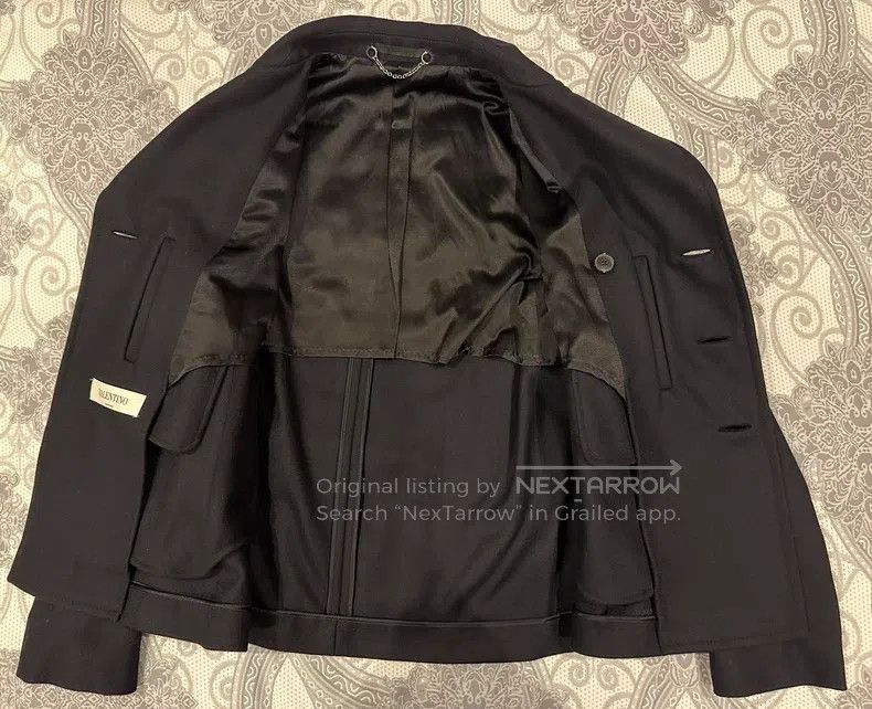 Valentino Valentino Men's wool coats Size US L / EU 52-54 / 3 - 3 Thumbnail