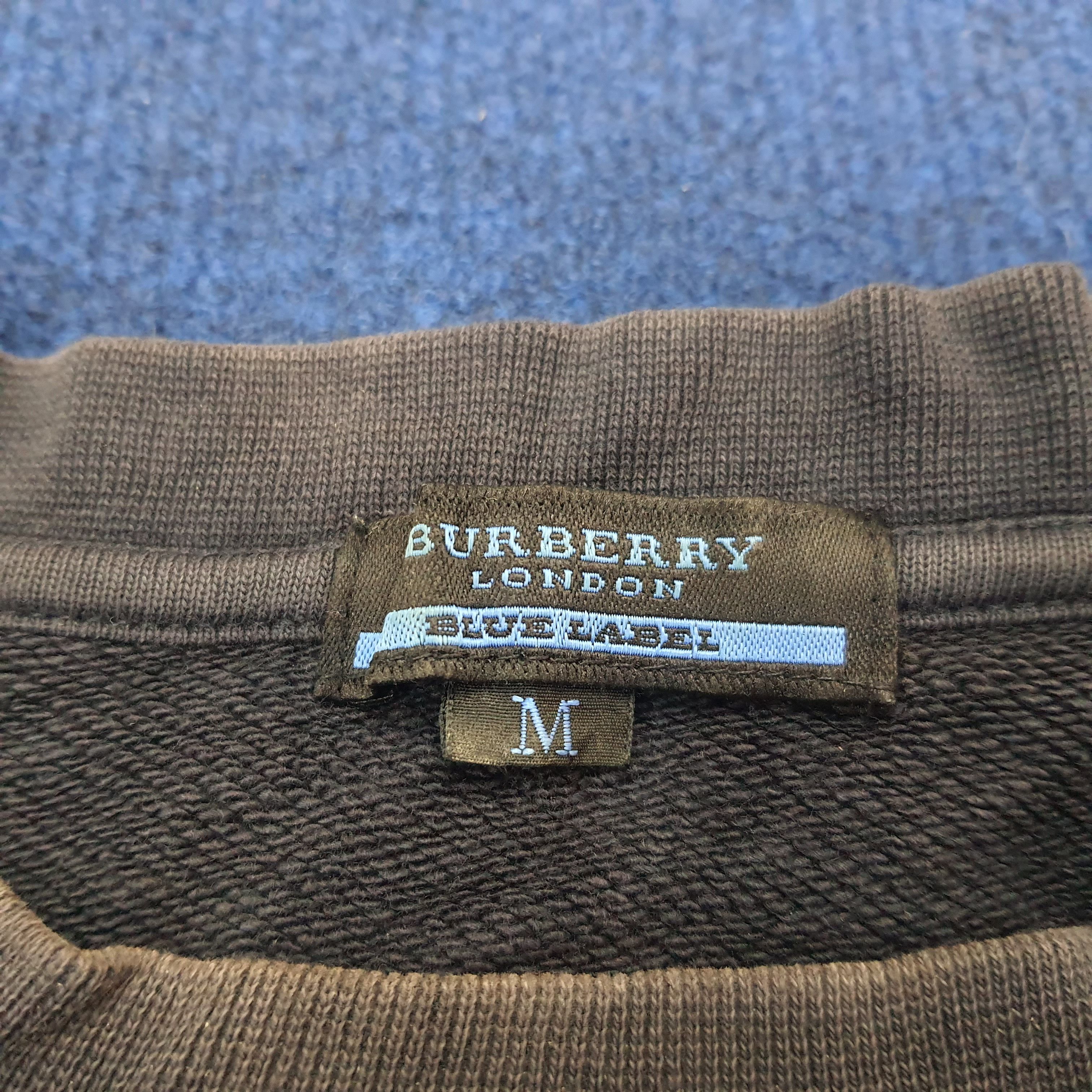 Burberry Vintage Burberry London Blue Label Striped Sweatshirt Size US M / EU 48-50 / 2 - 6 Thumbnail