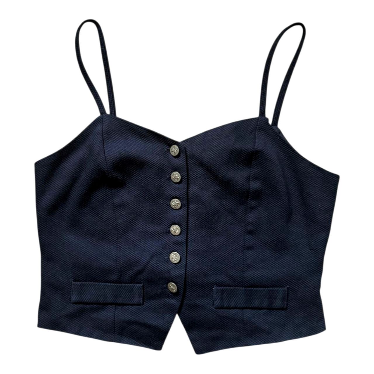 NBDN Nobrandedon Limited London Paris New York Black Vest | Size M Size M / US 6-8 / IT 42-44 - 1 Thumbnail