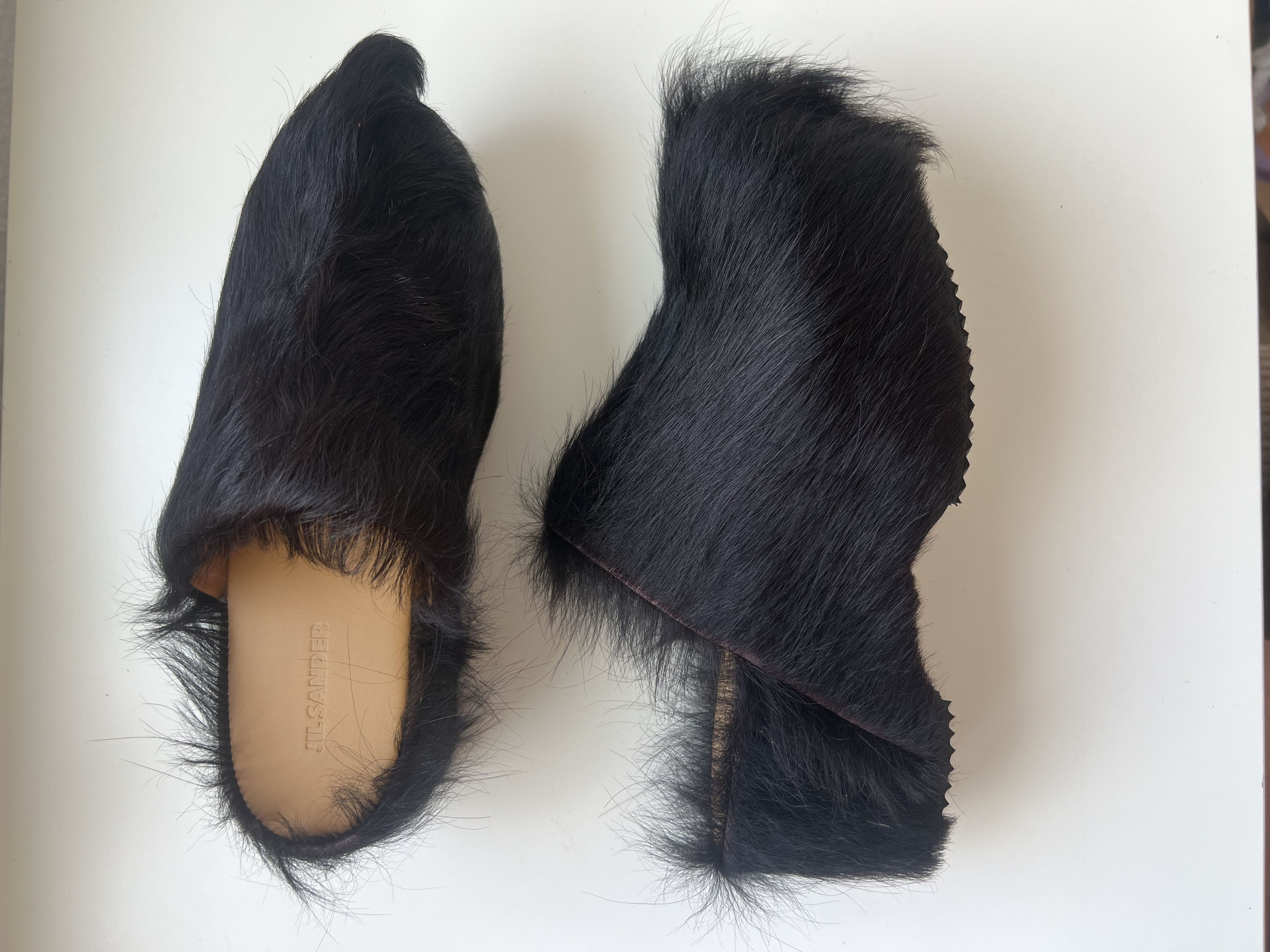 Jil Sander Jil Sander Pony Hair Fur Leather Mules / Clogs / Sabot Size US 6 / IT 36 - 6 Thumbnail