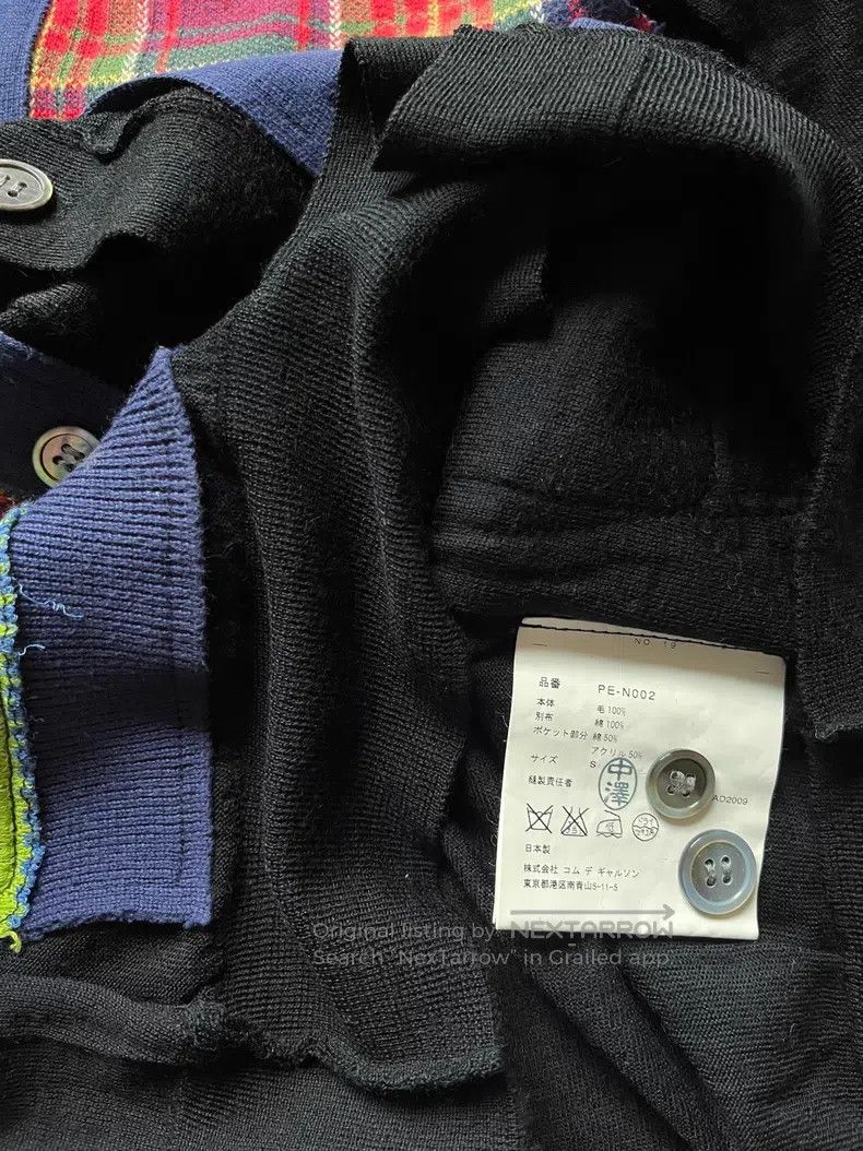 Comme des Garcons Comme Des Garcons Wool Cardigan Size US S / EU 44-46 / 1 - 6 Thumbnail