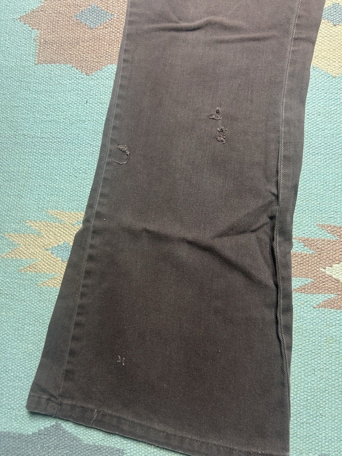 Vintage Vintage 70s bell bottom jeans elephant flare wide leg 32x31 Size US 32 / EU 48 - 3 Thumbnail