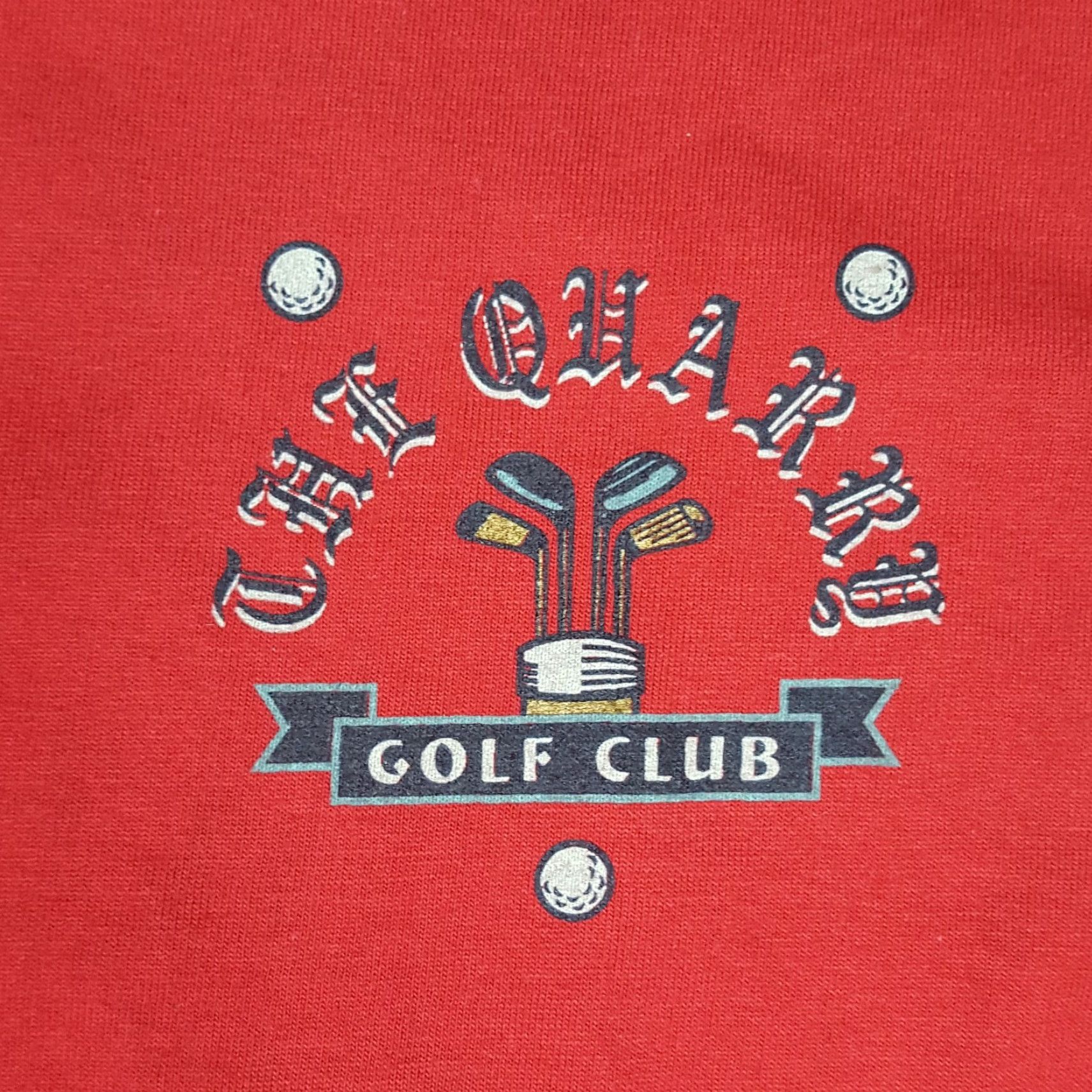 Vintage VINTAGE GEAR FOR SPORTS T-Shirt Men's L Red Y2K Golf Club Retro USA NOS Size US L / EU 52-54 / 3 - 3 Thumbnail