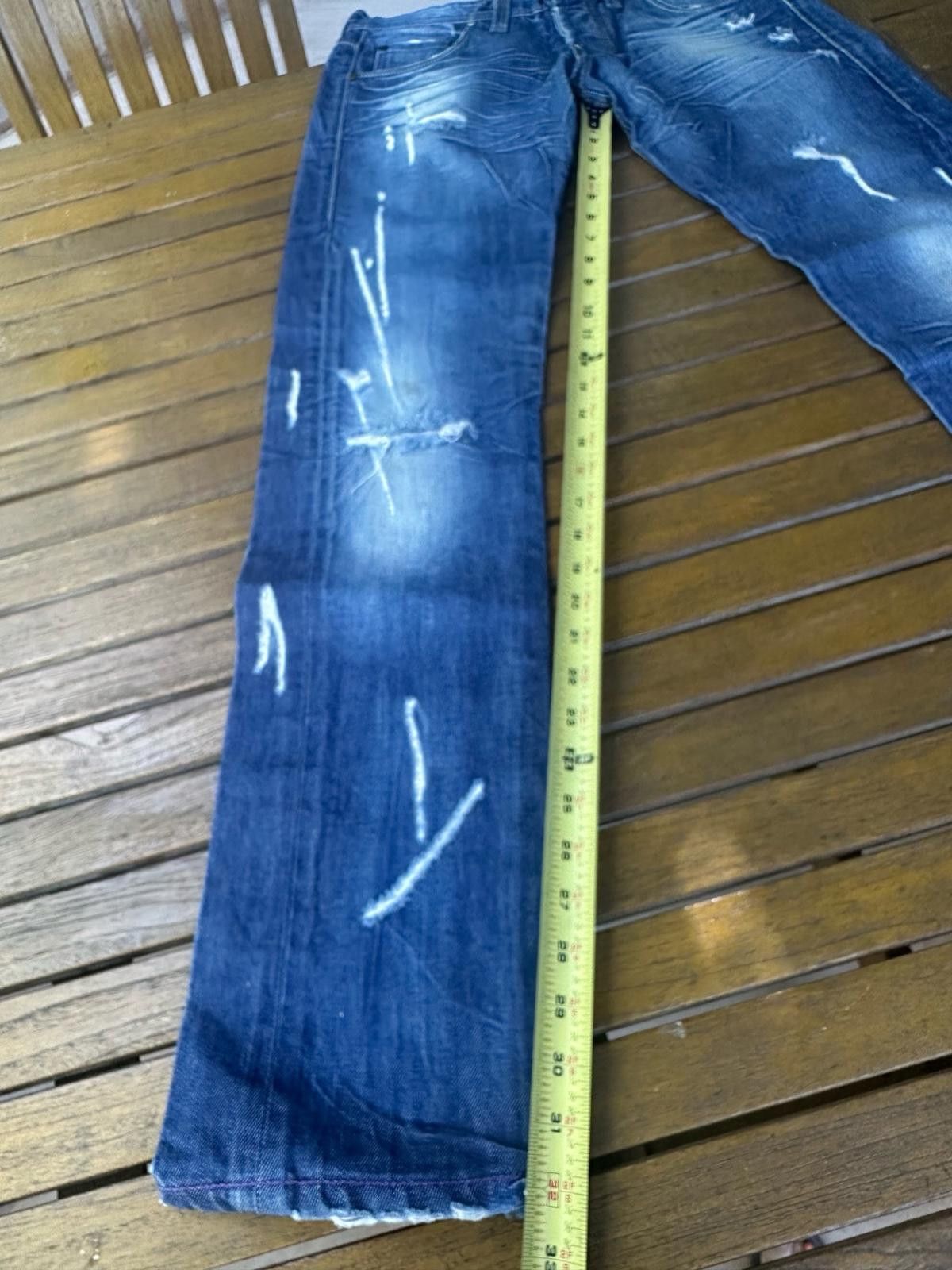 Takeshy Kurosawa Takeshy Kurosawa Distressed Jeans 32x32 made in Italy Size US 32 / EU 48 - 8 Thumbnail
