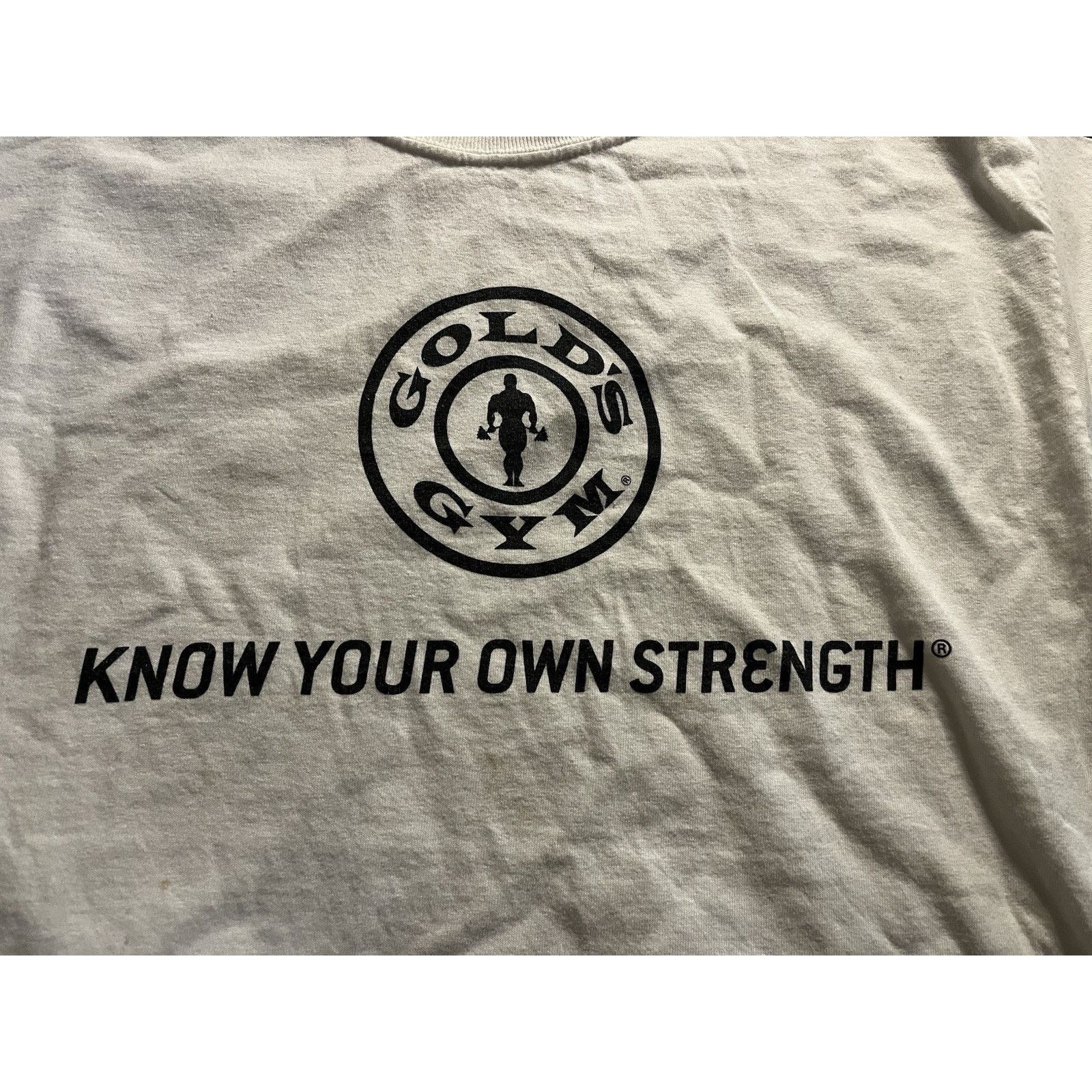 Gildan Gold’s Gym “Know Your Own Strength” T-Shirt – Size M Size US M / EU 48-50 / 2 - 3 Thumbnail