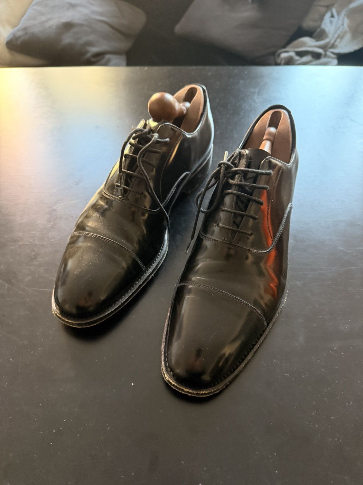 Prada Prada fine leather shoes Size US 8.5 / EU 41-42 - 1 Thumbnail