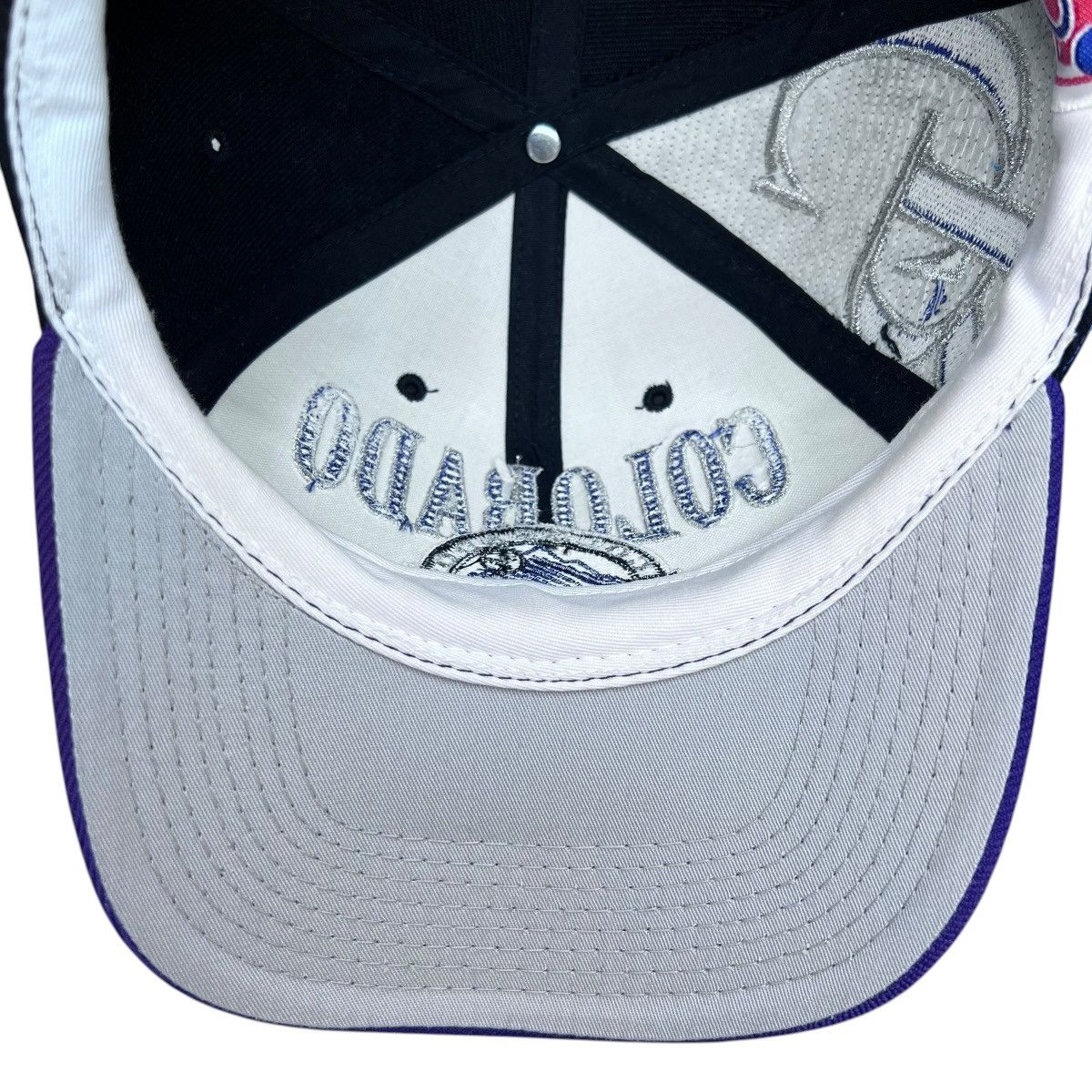 Sports Specialties 1990s MLB Colorado Rockies Sports Specialties Laser Snapback Size ONE SIZE - 13 Thumbnail