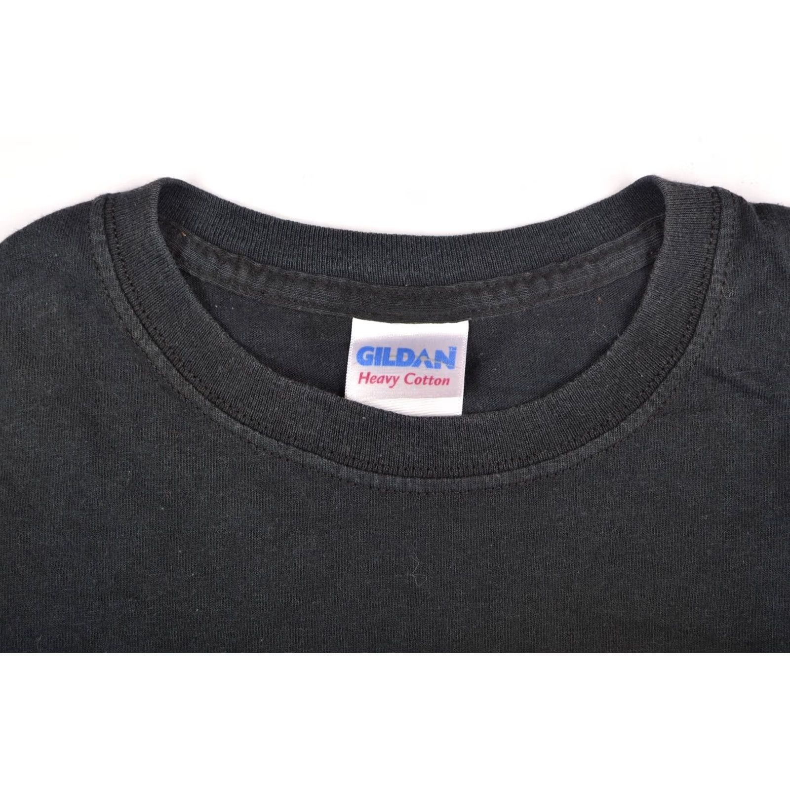Gildan Gildan Nirvana Smiley Face Vintage T-Shirt Tee, Size S, Black, Short Sleeve Crew Neck, 100% Cotton, Made in Haiti, Mens Size US S / EU 44-46 / 1 - 4 Thumbnail