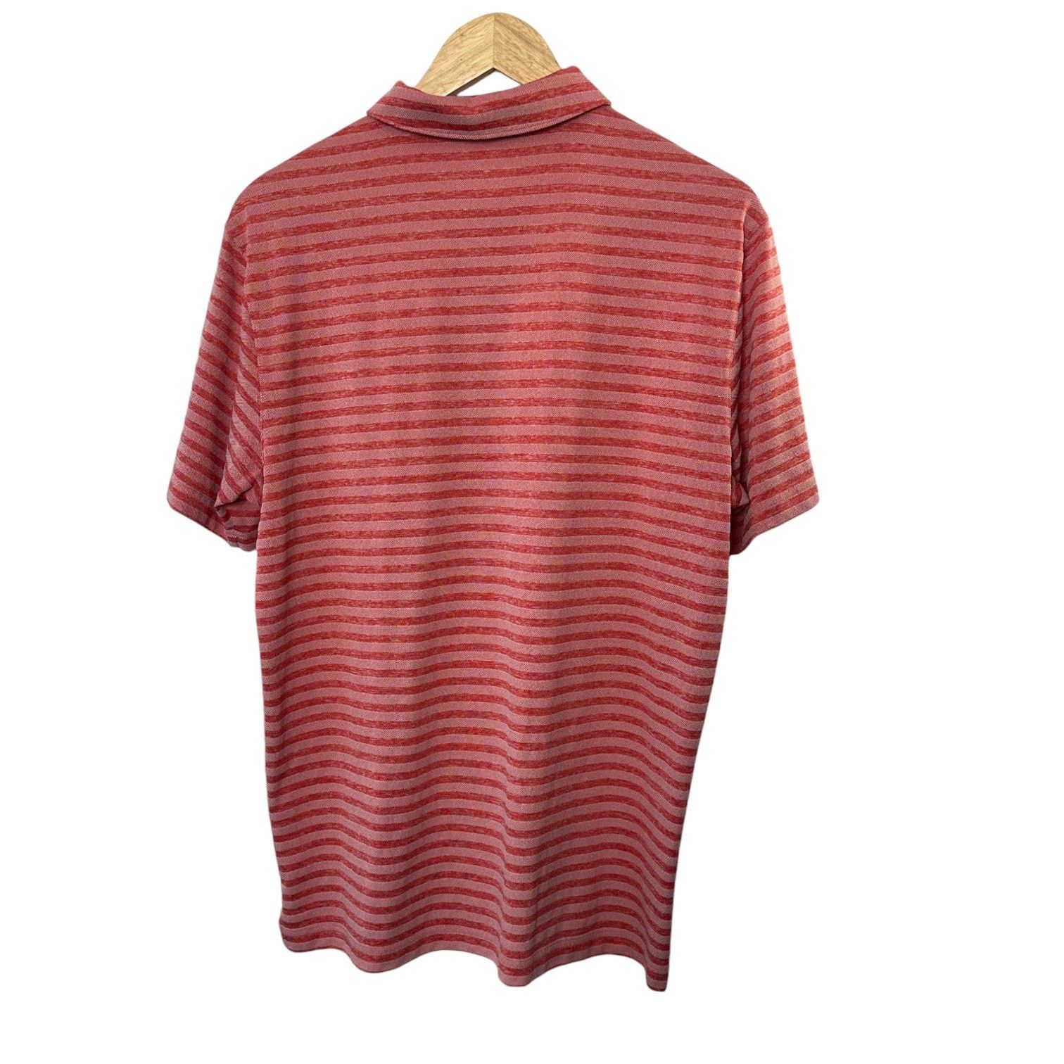 Puma PUMA Red Stripe Short Sleeve Polo Shirt Men's Size Large Size US L / EU 52-54 / 3 - 5 Thumbnail