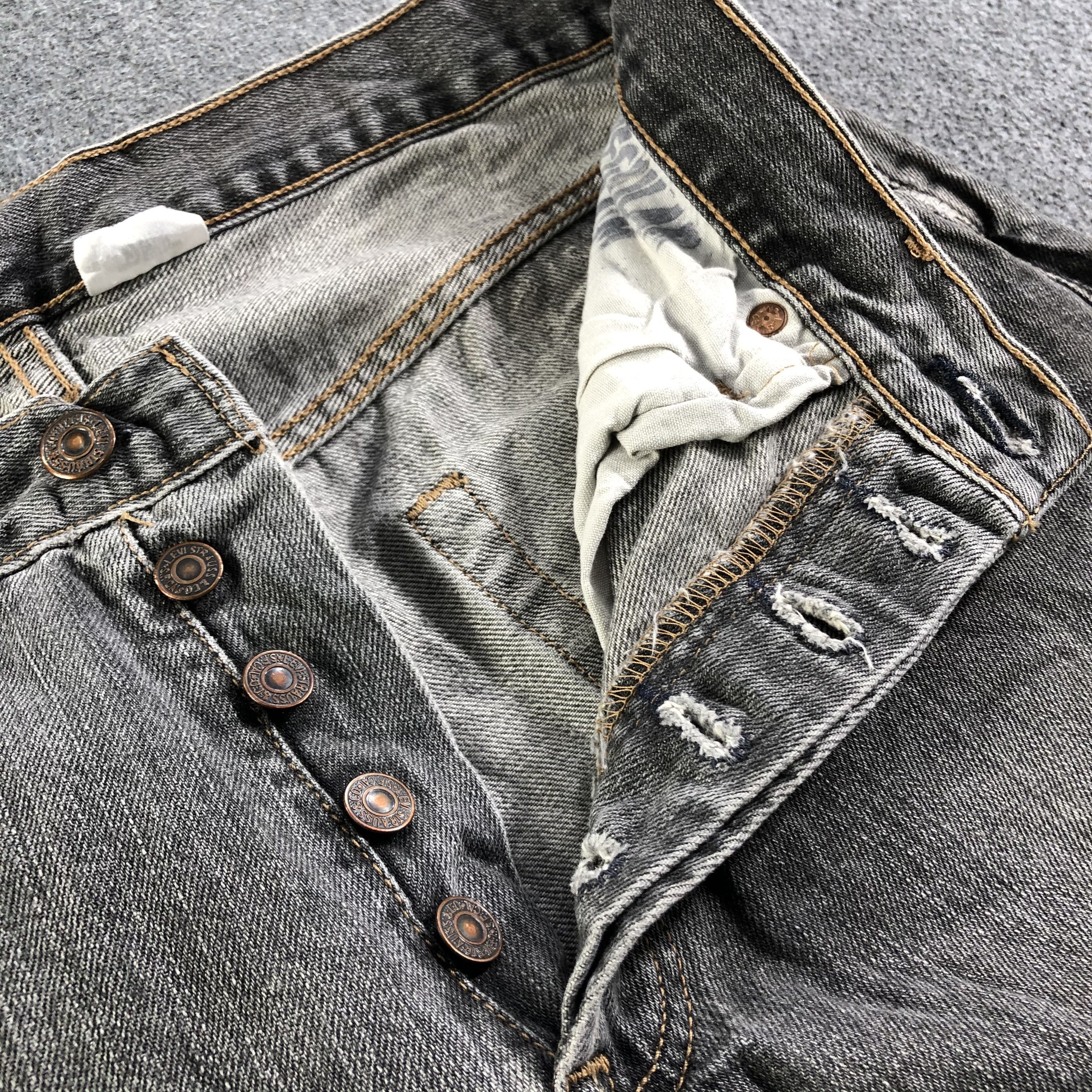 Levi's 90s Vintage Levis 501 Earth Tone Jeans-J3066 Size US 31 - 8 Thumbnail