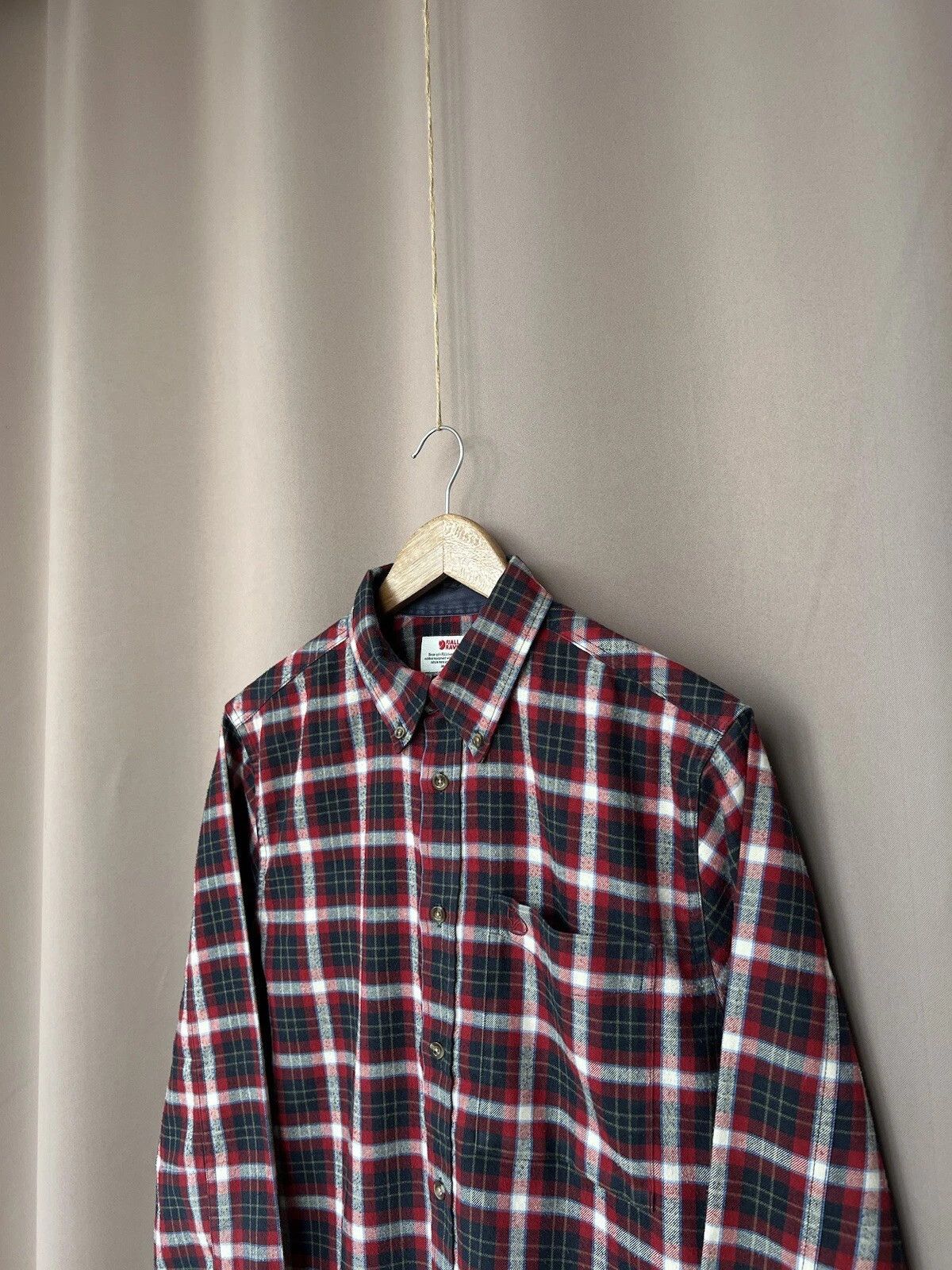 Fjallraven Fjallraven Stig Flannel Button Shirt Mens Size M Slim Fit Size US M / EU 48-50 / 2 - 4 Thumbnail