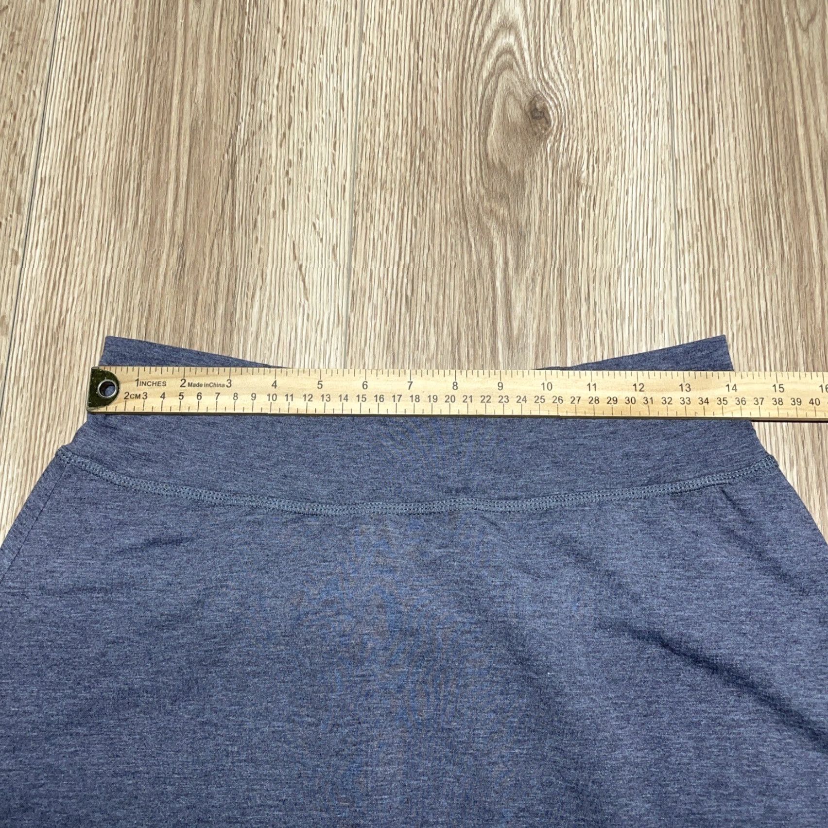 Vintage ZERO A-Line Skirt Juniors XL Gray Knee Length Womens Size 40" / US 18 - 4 Thumbnail