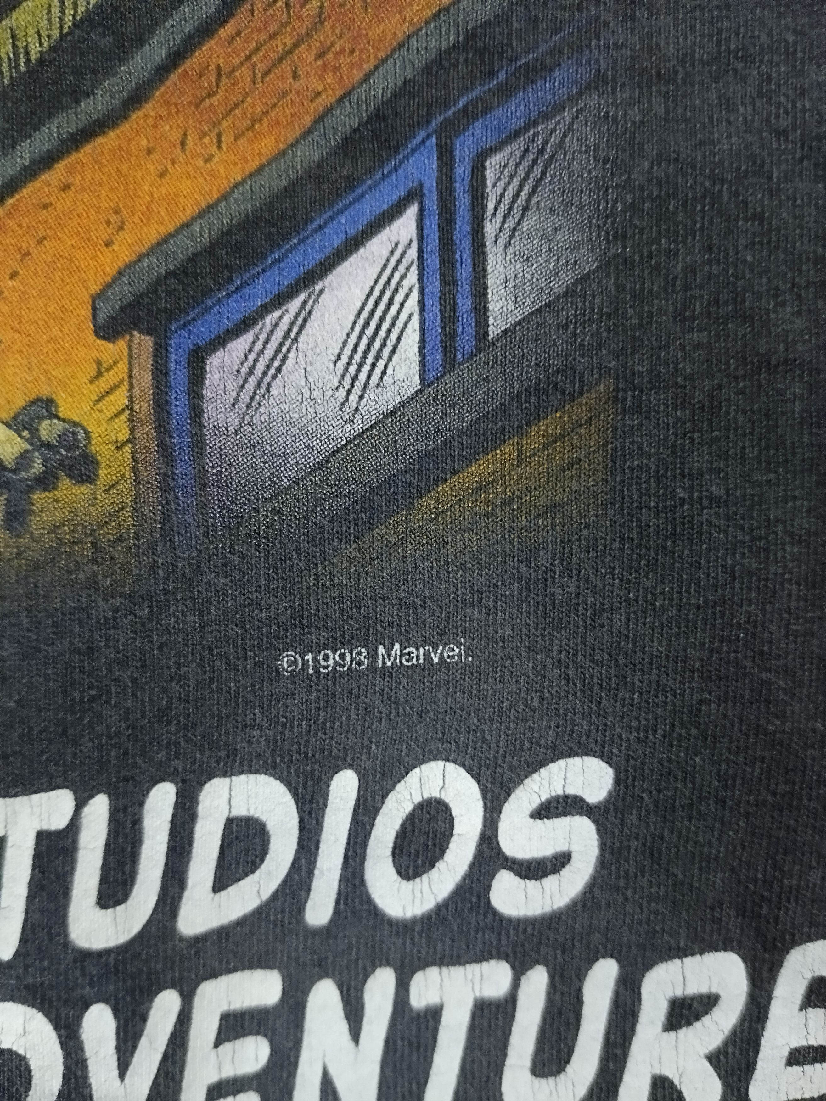 Vintage VINTAGE DISTRESSED FADE 90s MARVEL Size US S / EU 44-46 / 1 - 4 Thumbnail