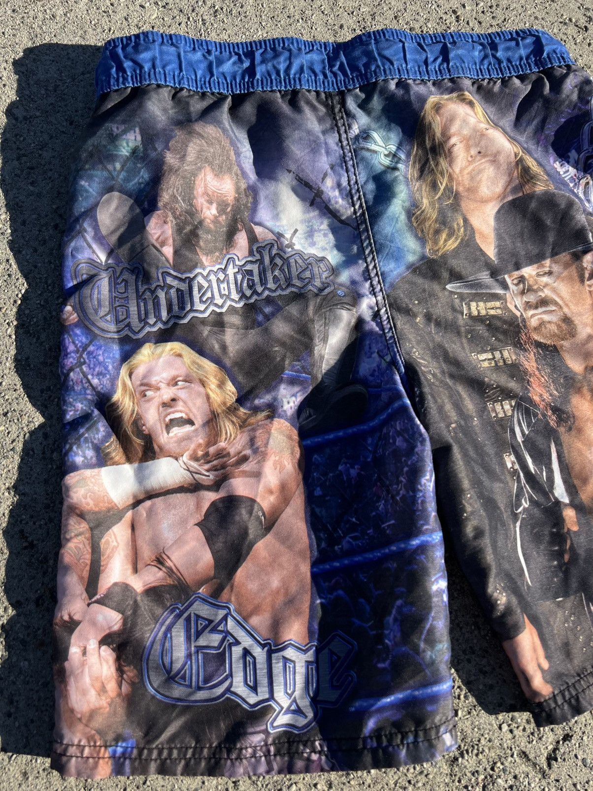 Vintage Y2K 2000’s VTG Vintage WWE Smackdown Wrestling Retro Shorts Size US 28 / EU 44 - 6 Thumbnail