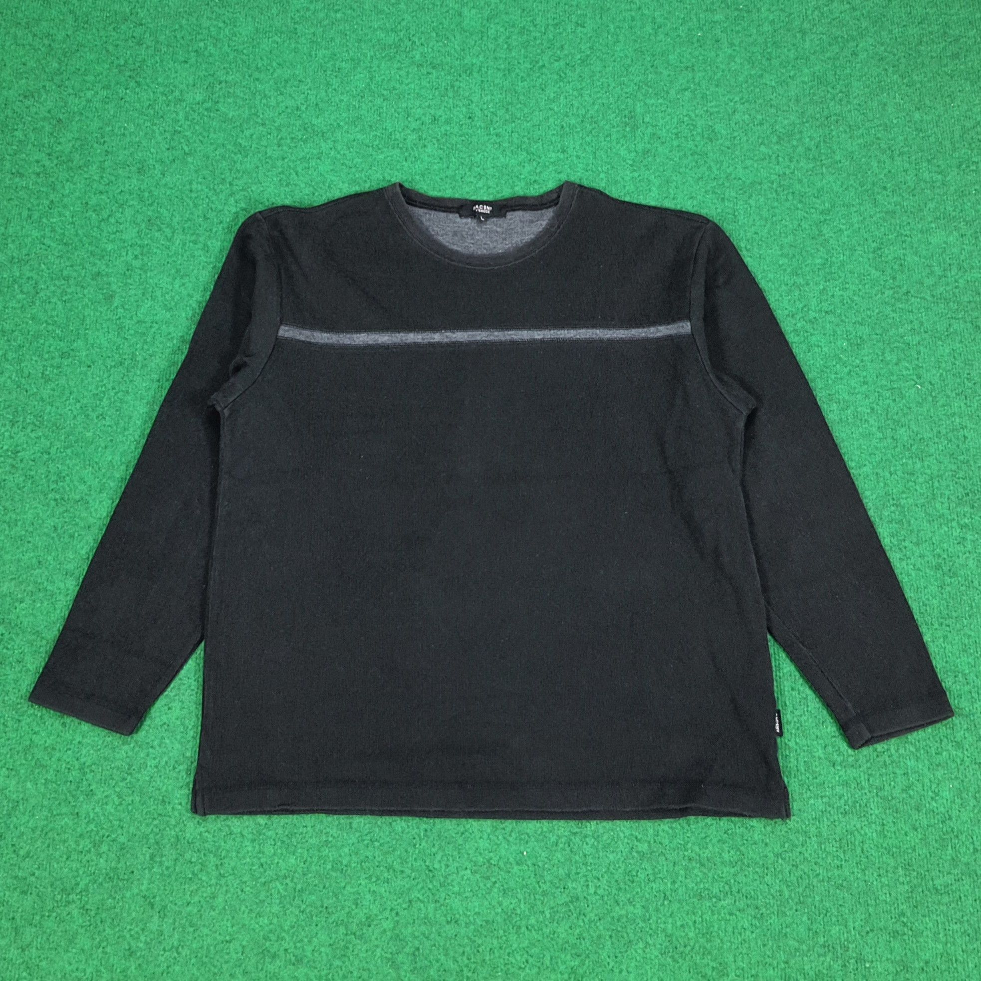 Vintage × Y's × Yohji Yamamoto Vintage SACSNY by Yohii Japanese Brand Custom Logo Tshirt Size US M / EU 48-50 / 2 - 3 Thumbnail