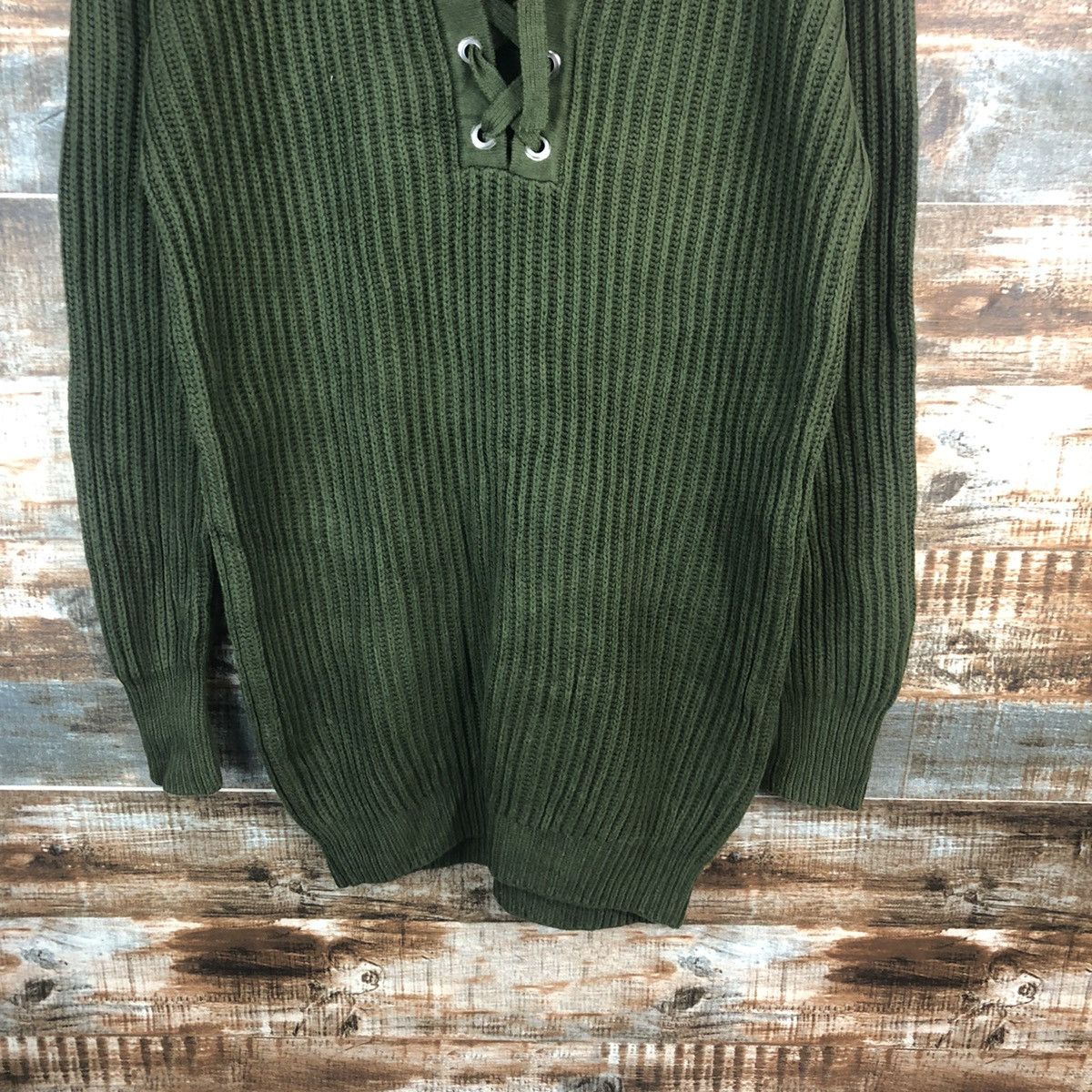 Homespun Knitwear × Sly Guild Sly Green Knitwear #A1464 Size M / US 6-8 / IT 42-44 - 6 Thumbnail