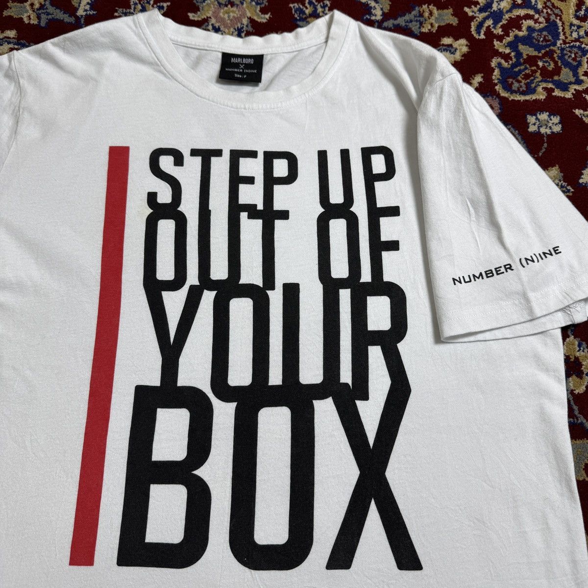 Number (N)ine Vintage Number Nine x Marlboro step up out of your box Y2K Size US L / EU 52-54 / 3 - 1 Thumbnail