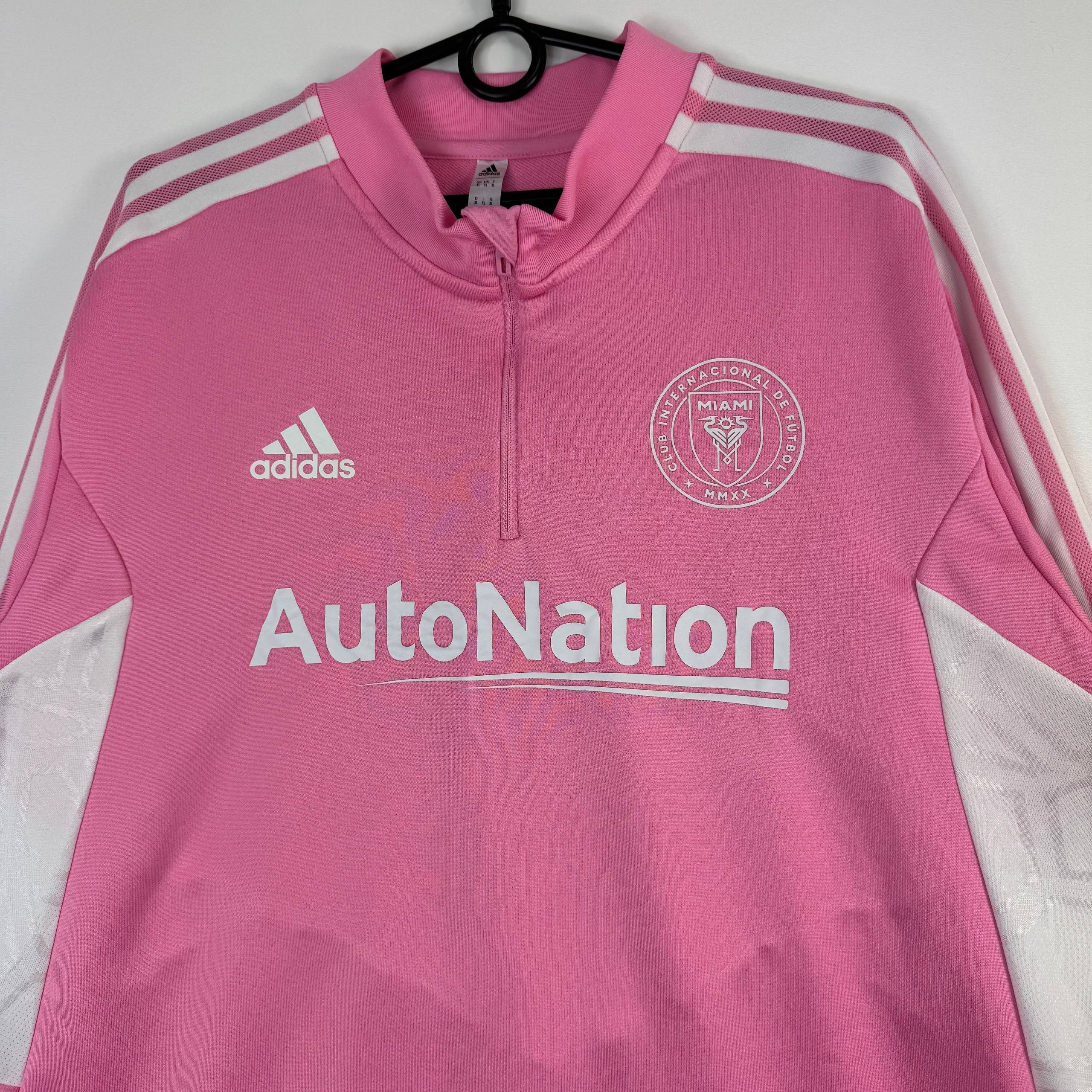 Adidas Adidas Inter Miami CF Training Top Pink HG7948 Mens Size XL Size US XL / EU 56 / 4 - 2 Thumbnail
